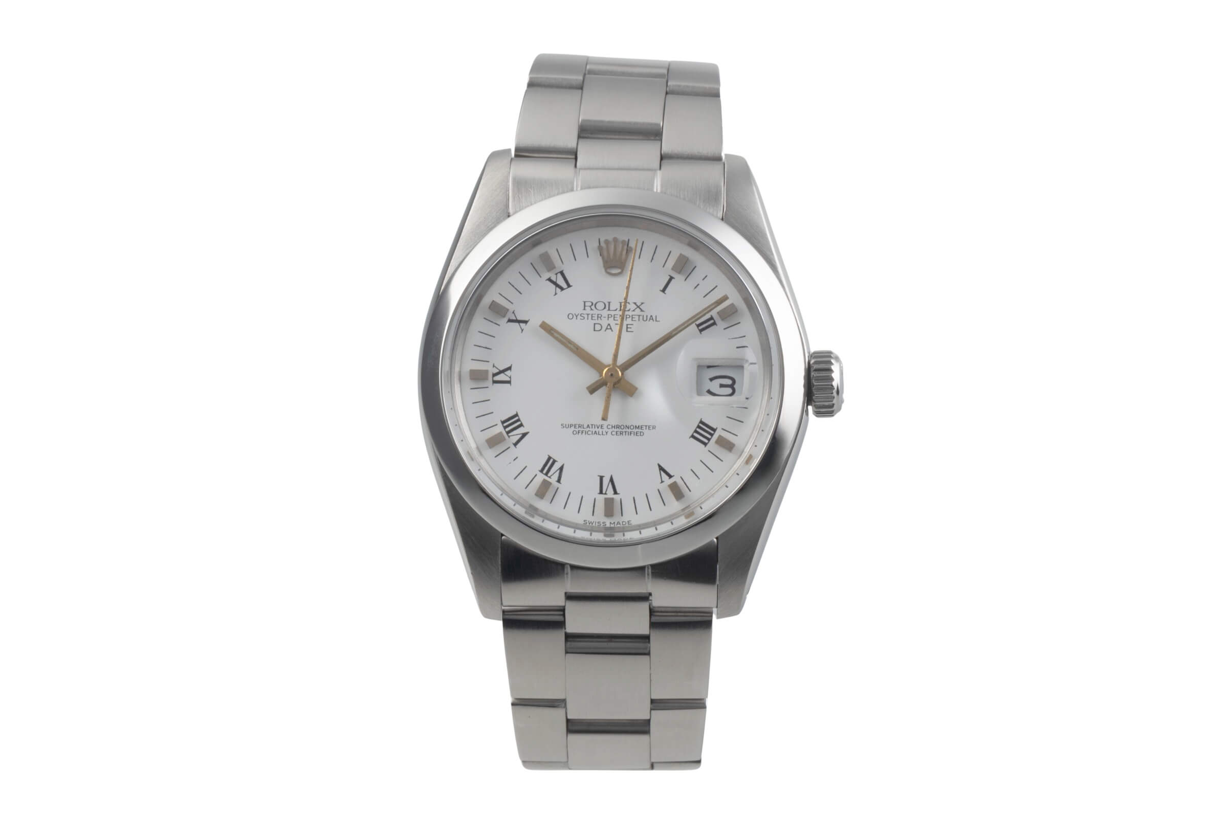 Rolex Date acciaio automatismo orologio da uomo 1500  [2500704]