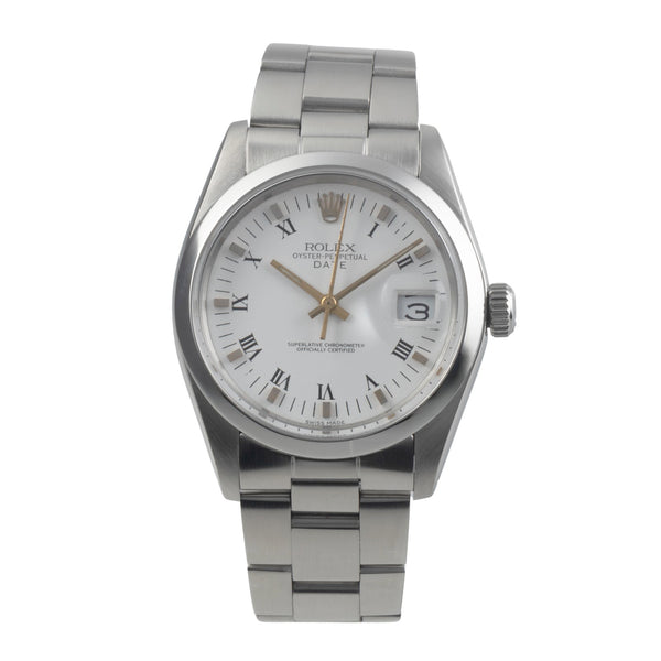 Rolex Date acciaio automatismo orologio da uomo 1500  [2500704]