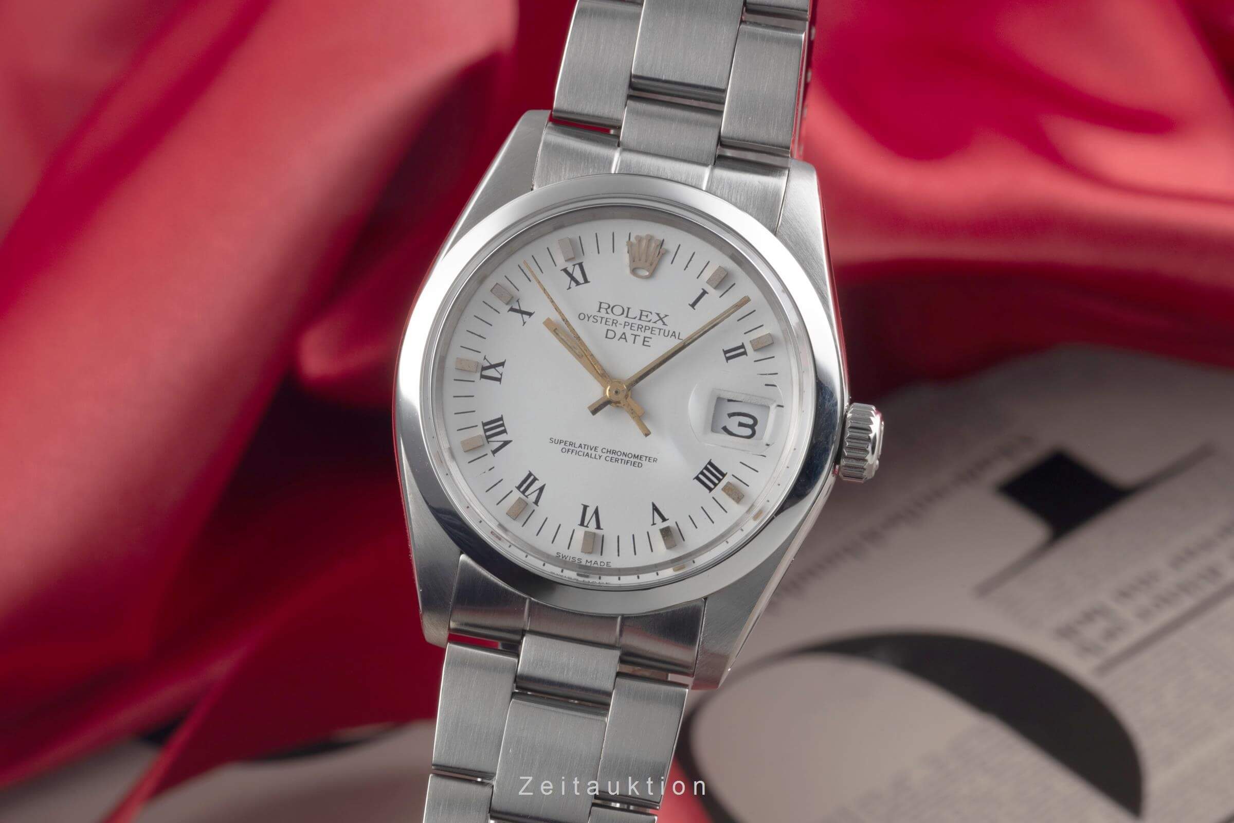 Rolex Date acciaio automatismo orologio da uomo 1500  [2500704]