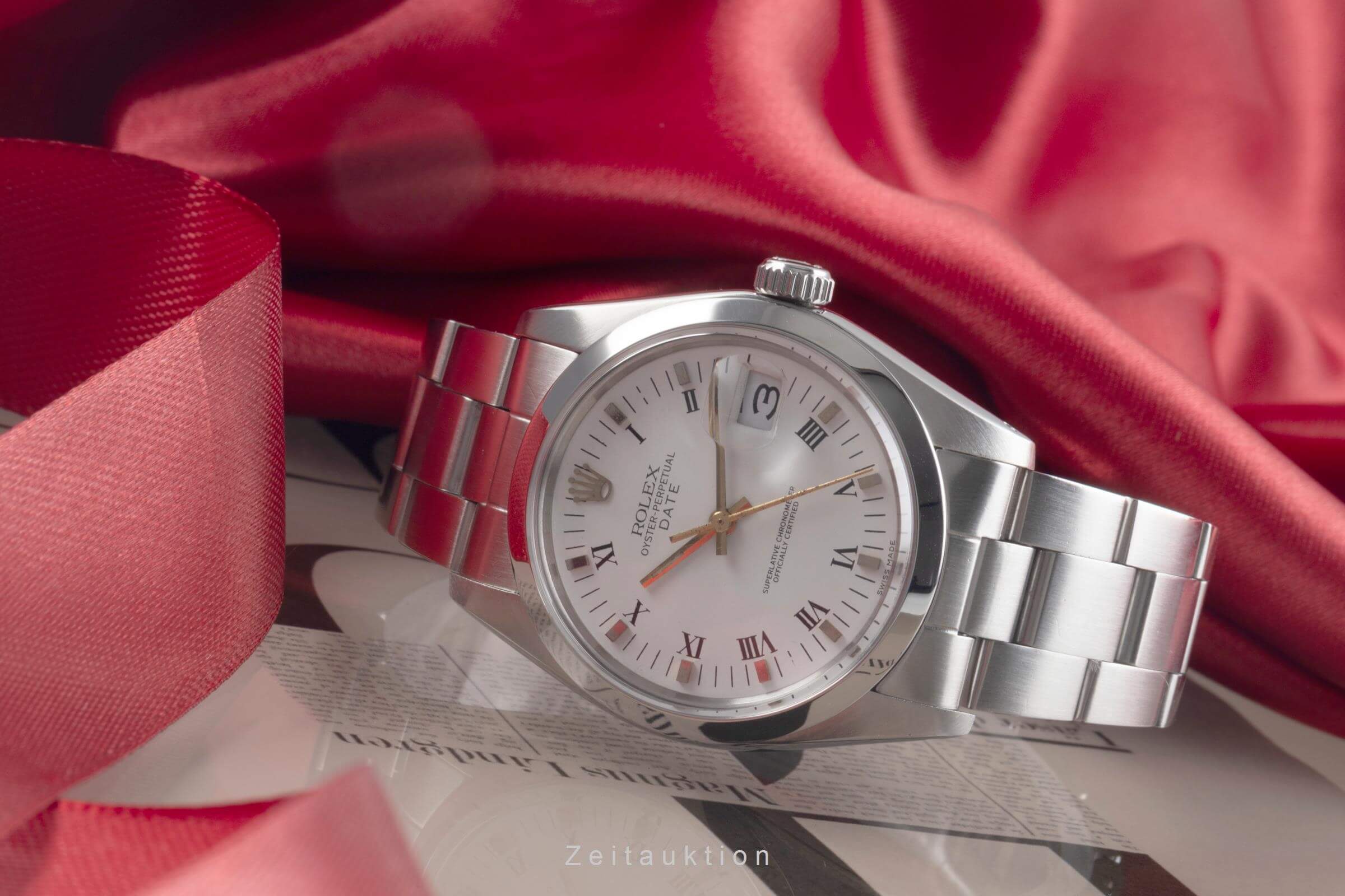 Rolex Date acciaio automatismo orologio da uomo 1500  [2500704]