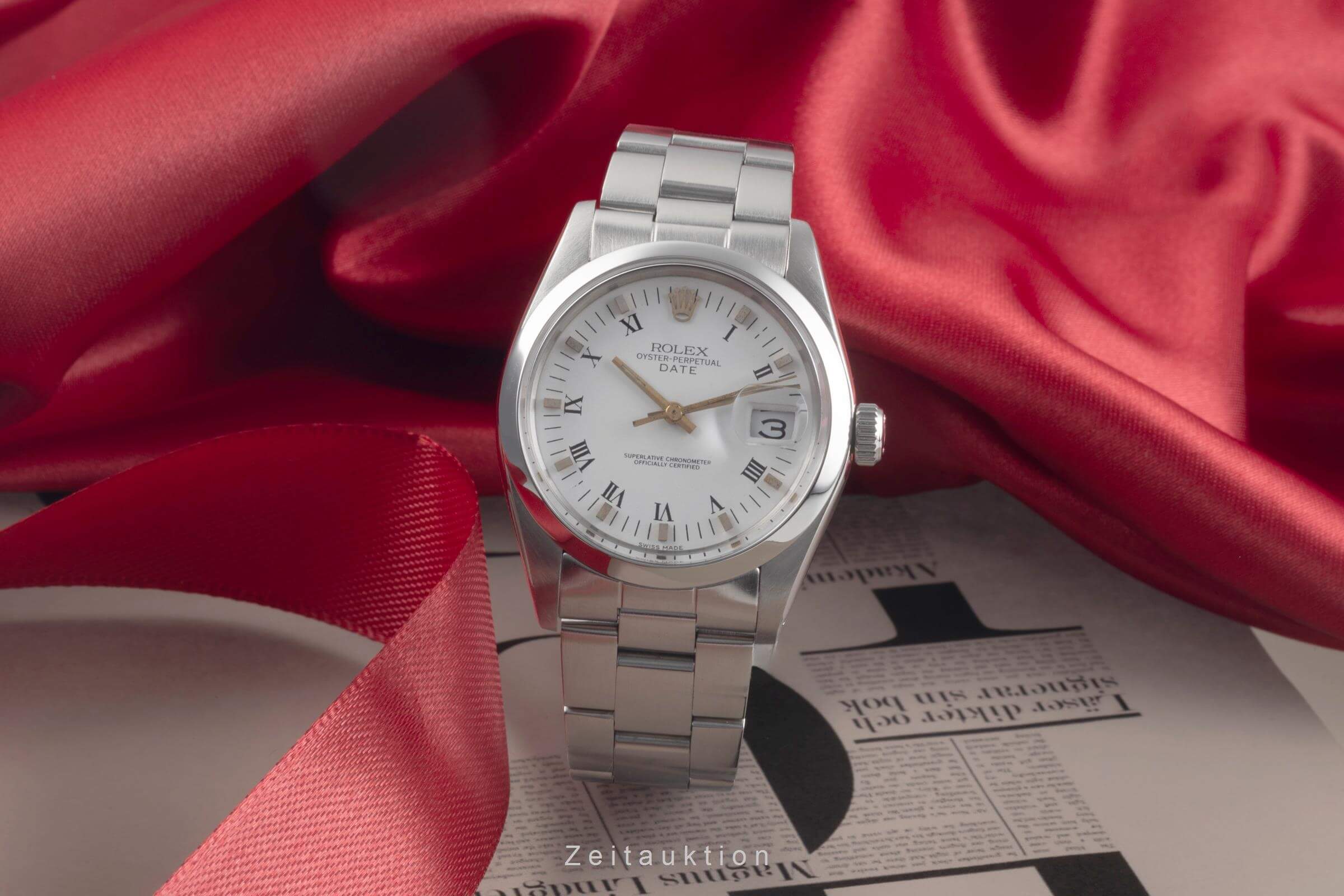 Rolex Date acciaio automatismo orologio da uomo 1500  [2500704]