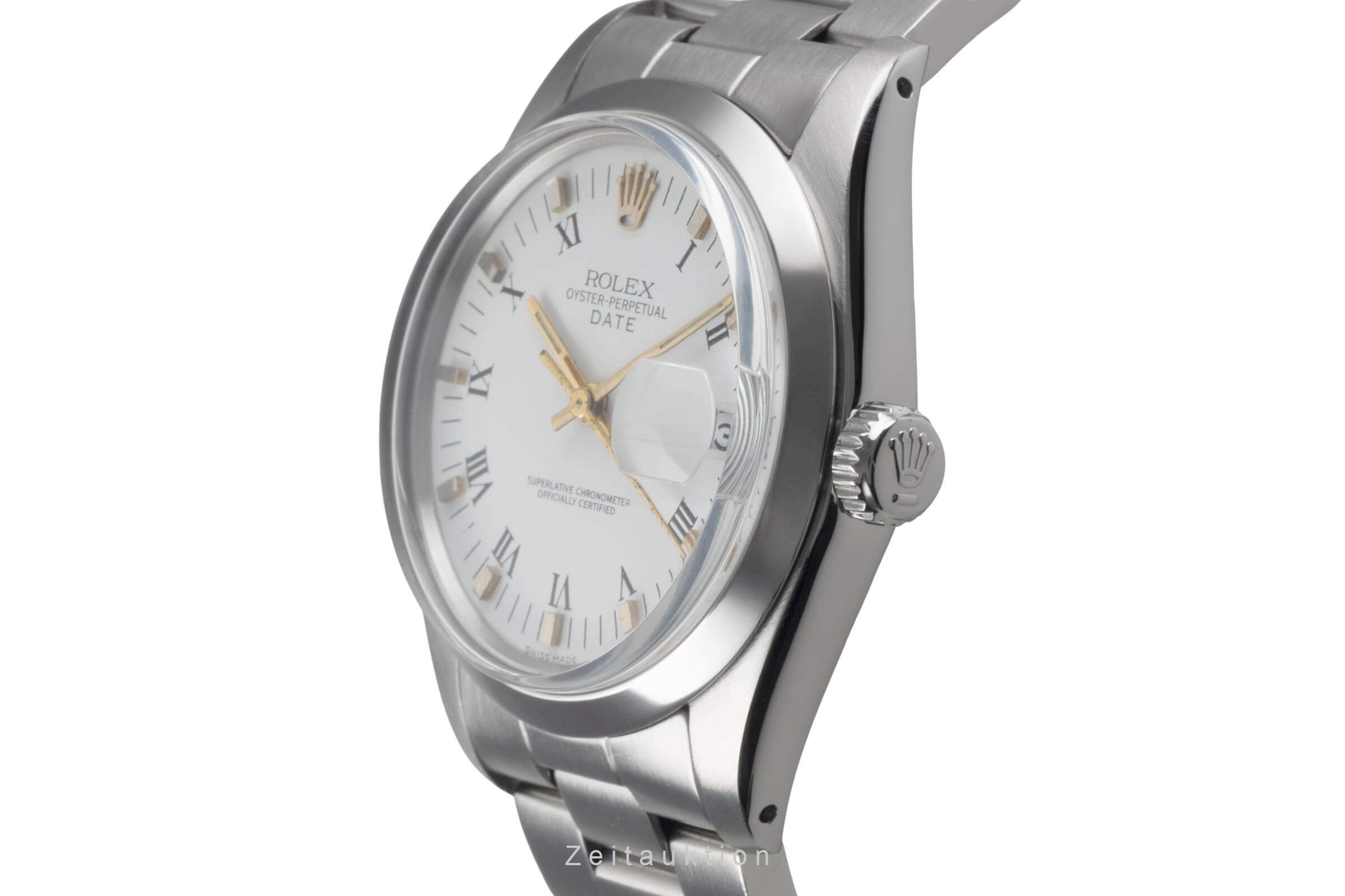 Rolex Date acciaio automatismo orologio da uomo 1500  [2500704]