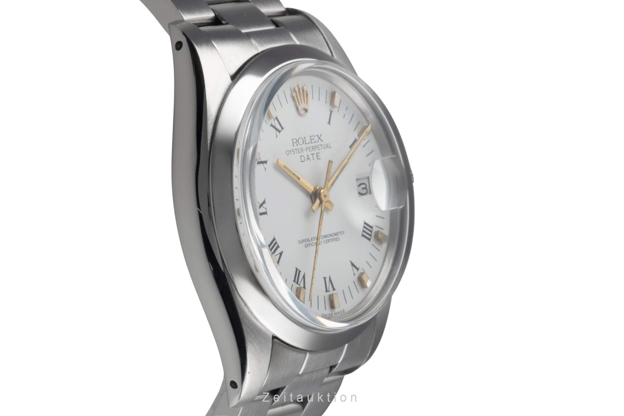 Rolex Date acciaio automatismo orologio da uomo 1500  [2500704]