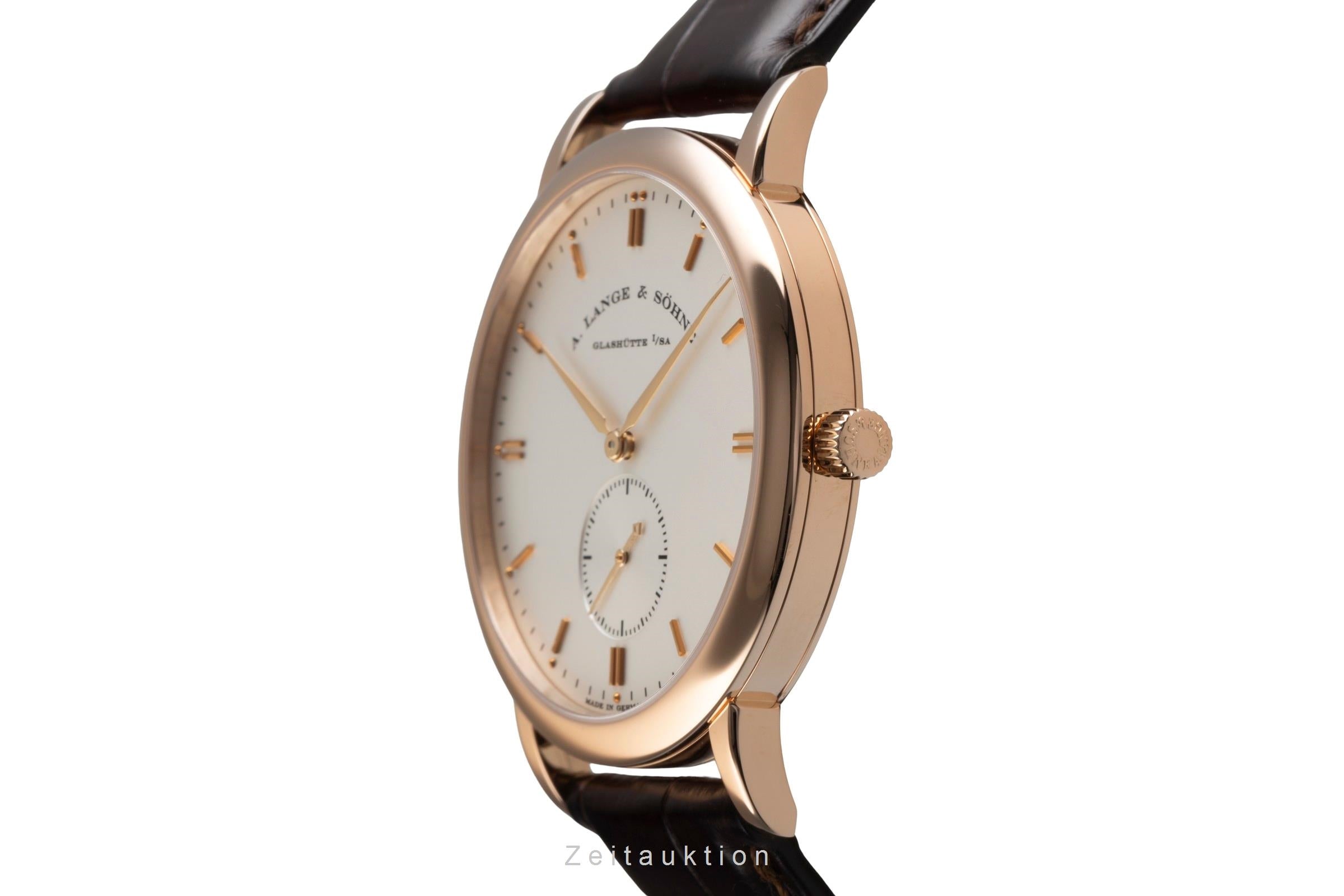 A. Lange & Söhne Saxonia 18 ct red gold manual winding Kal. L941.1