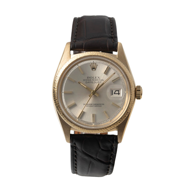 Rolex Datejust oro 18 ct automatismo orologio da uomo 1601  [2500729]