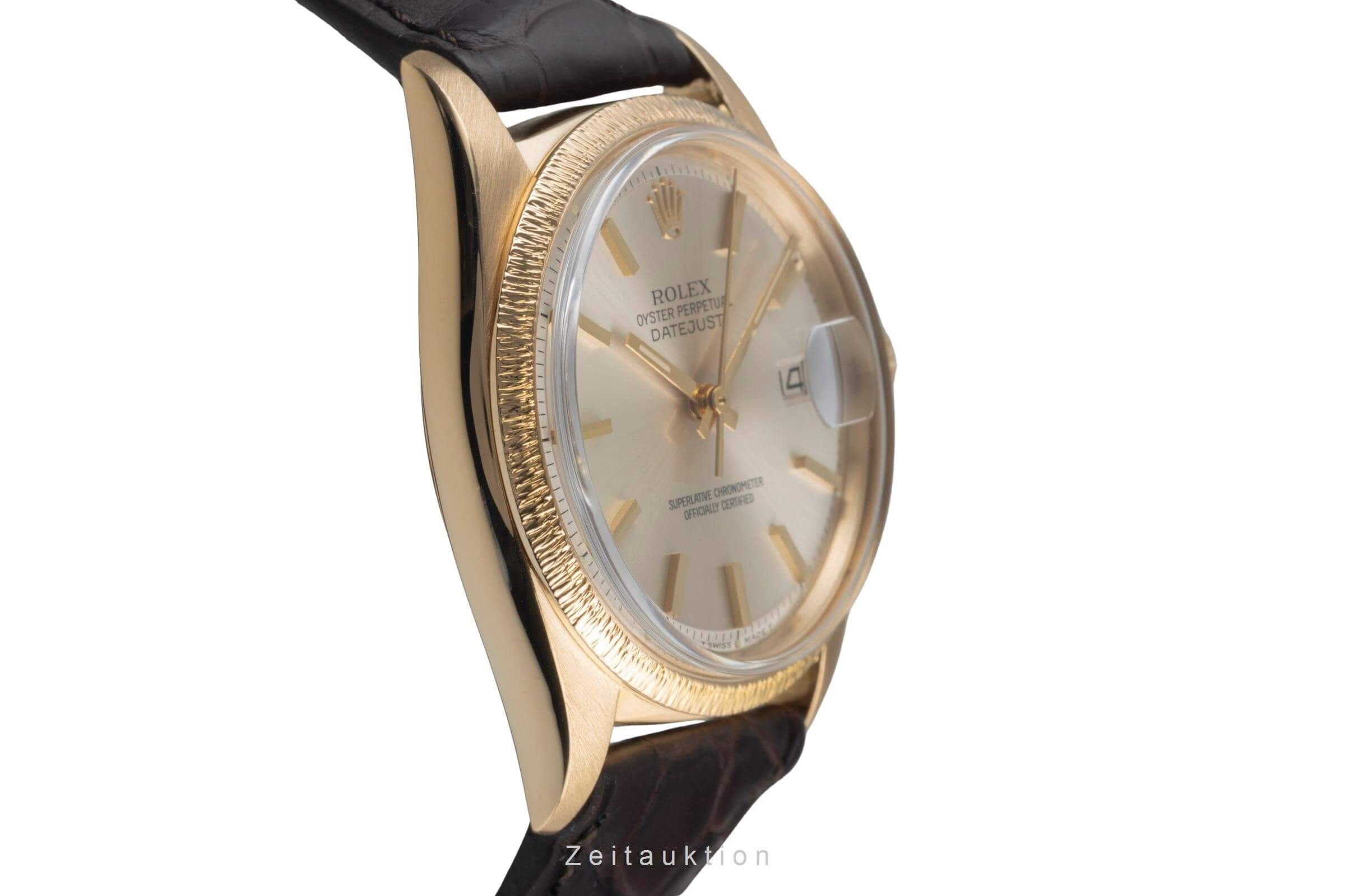 Rolex Datejust oro 18 ct automatismo orologio da uomo 1601  [2500729]