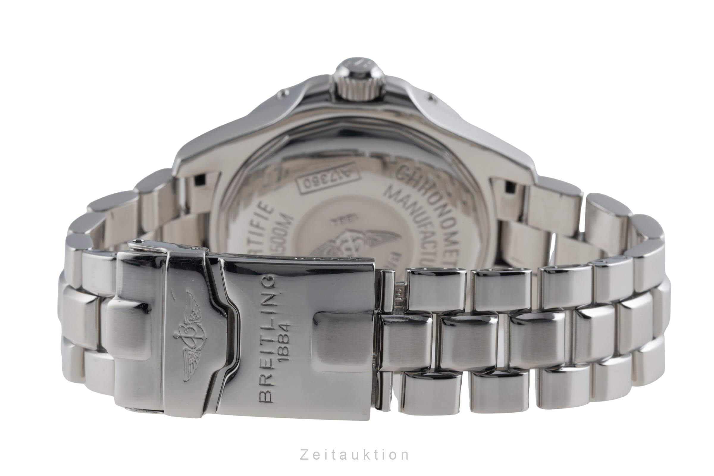 Breitling Superocean steel automatic men's watch A17360 LP: 5300EUR  [2500735]