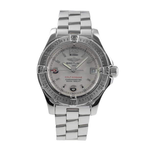 Breitling Colt acero cuarzo reloj para damas  A77380  [2500740]