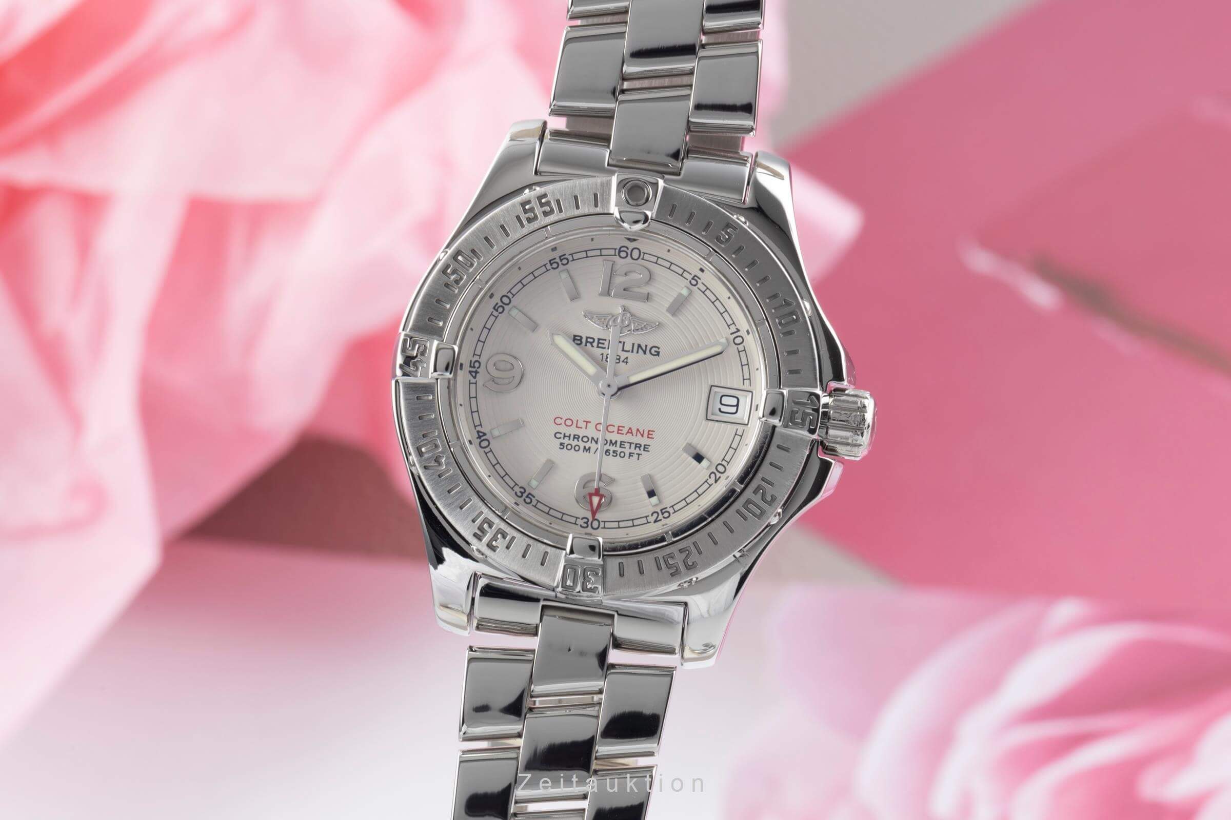 Breitling Colt acero cuarzo reloj para damas  A77380  [2500740]