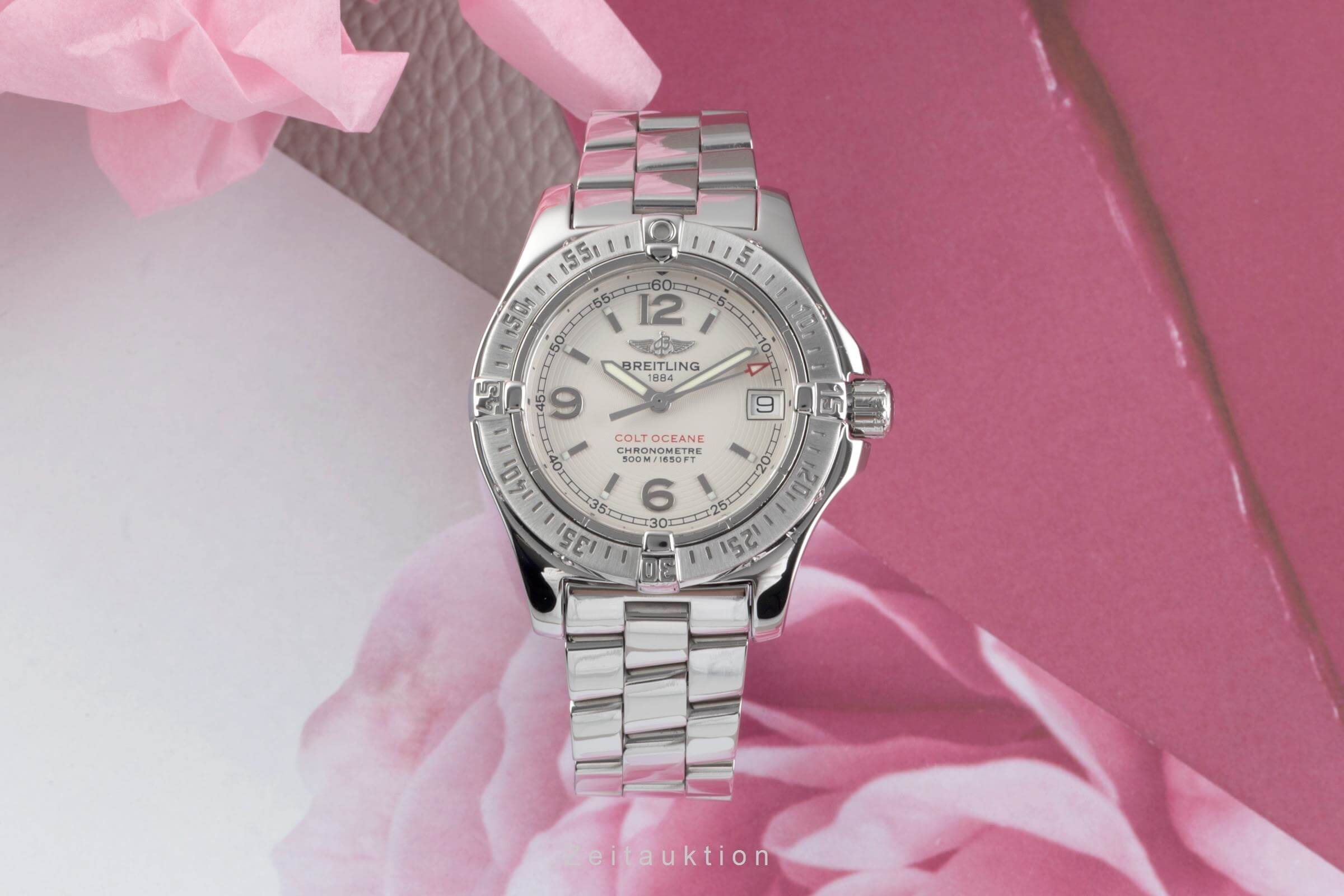 Breitling Colt acero cuarzo reloj para damas  A77380  [2500740]