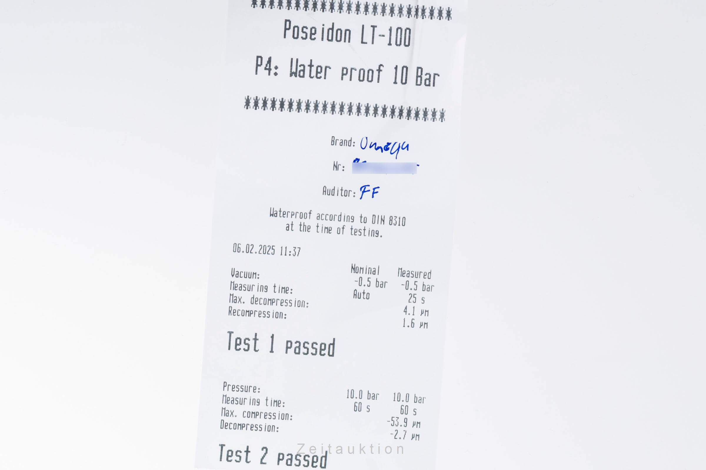 Omega Seamaster ceramic automatic men's watch 210.92.44.20.01.003 LP: 10300EUR  [2500759]