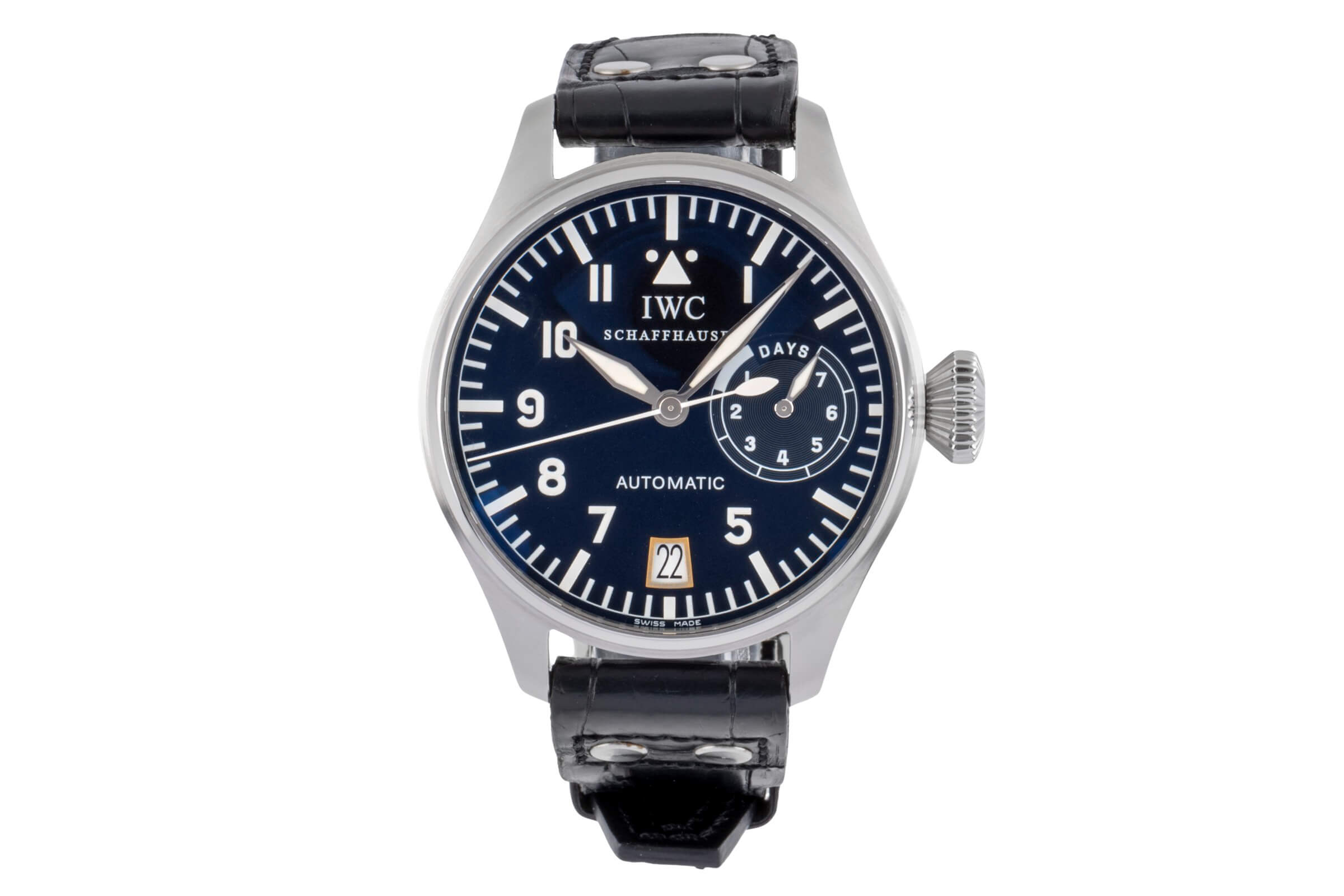 IWC Pilot acero automático reloj para caballeros IW500201 LP: 13900EUR  [2500760]