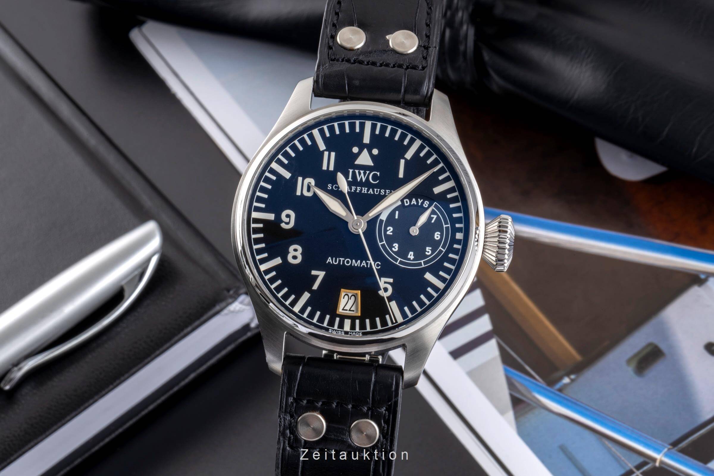 IWC Pilot acero automático reloj para caballeros IW500201 LP: 13900EUR  [2500760]