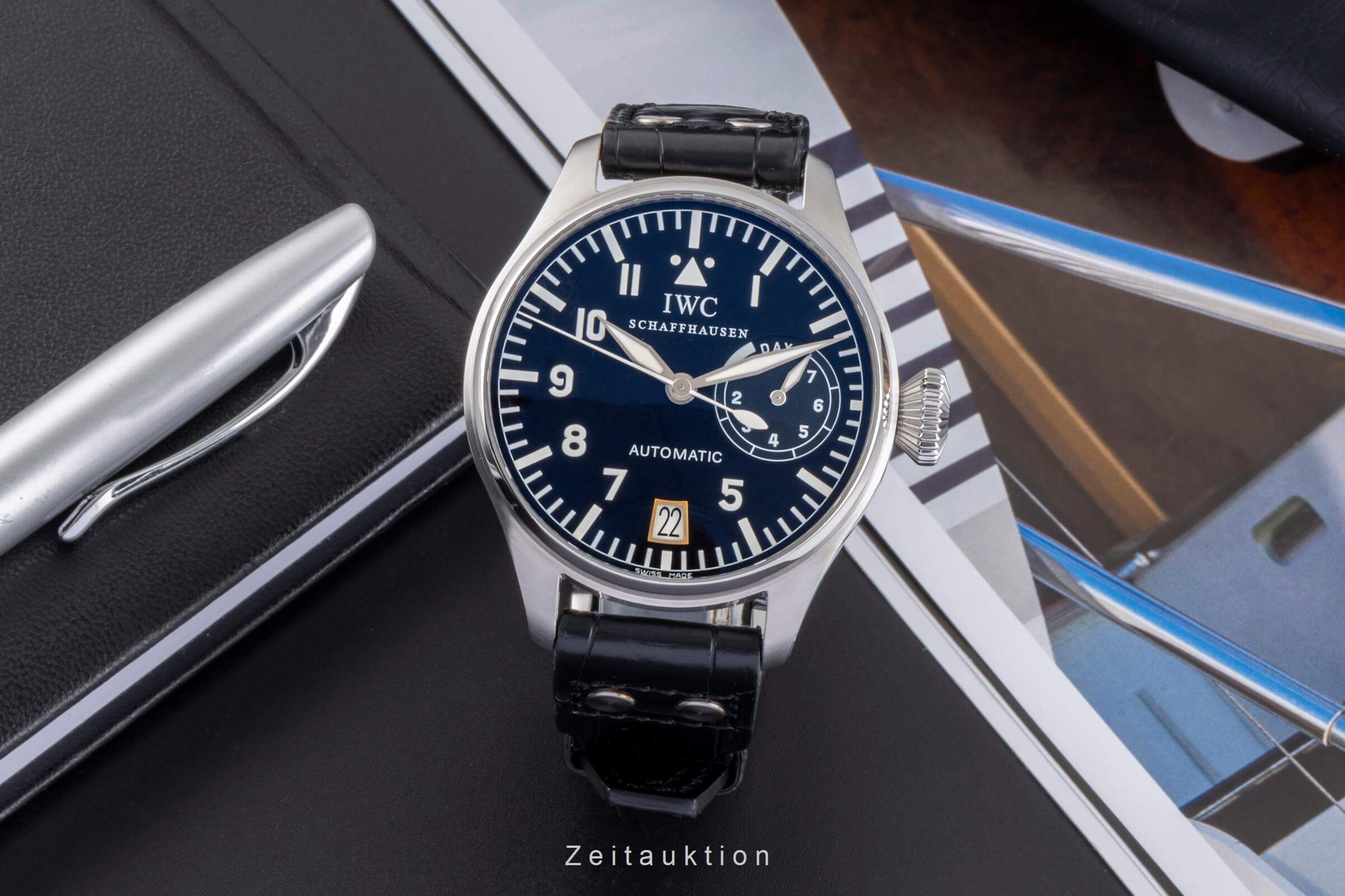 IWC Pilot acero automático reloj para caballeros IW500201 LP: 13900EUR  [2500760]