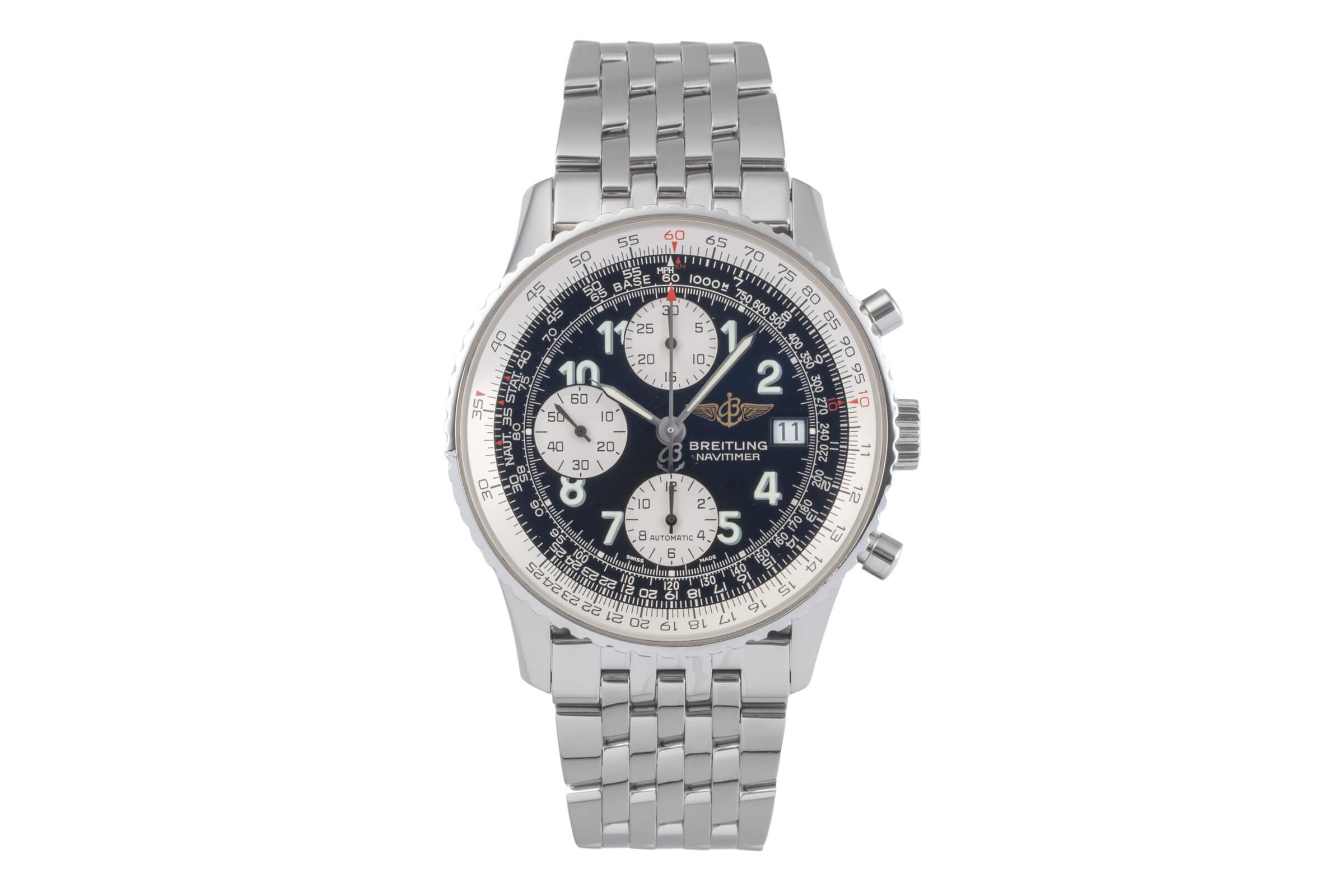 Breitling Navitimer cronografo acciaio automatismo orologio da uomo A1332212/B503 LP: 9400EUR  [2500781]