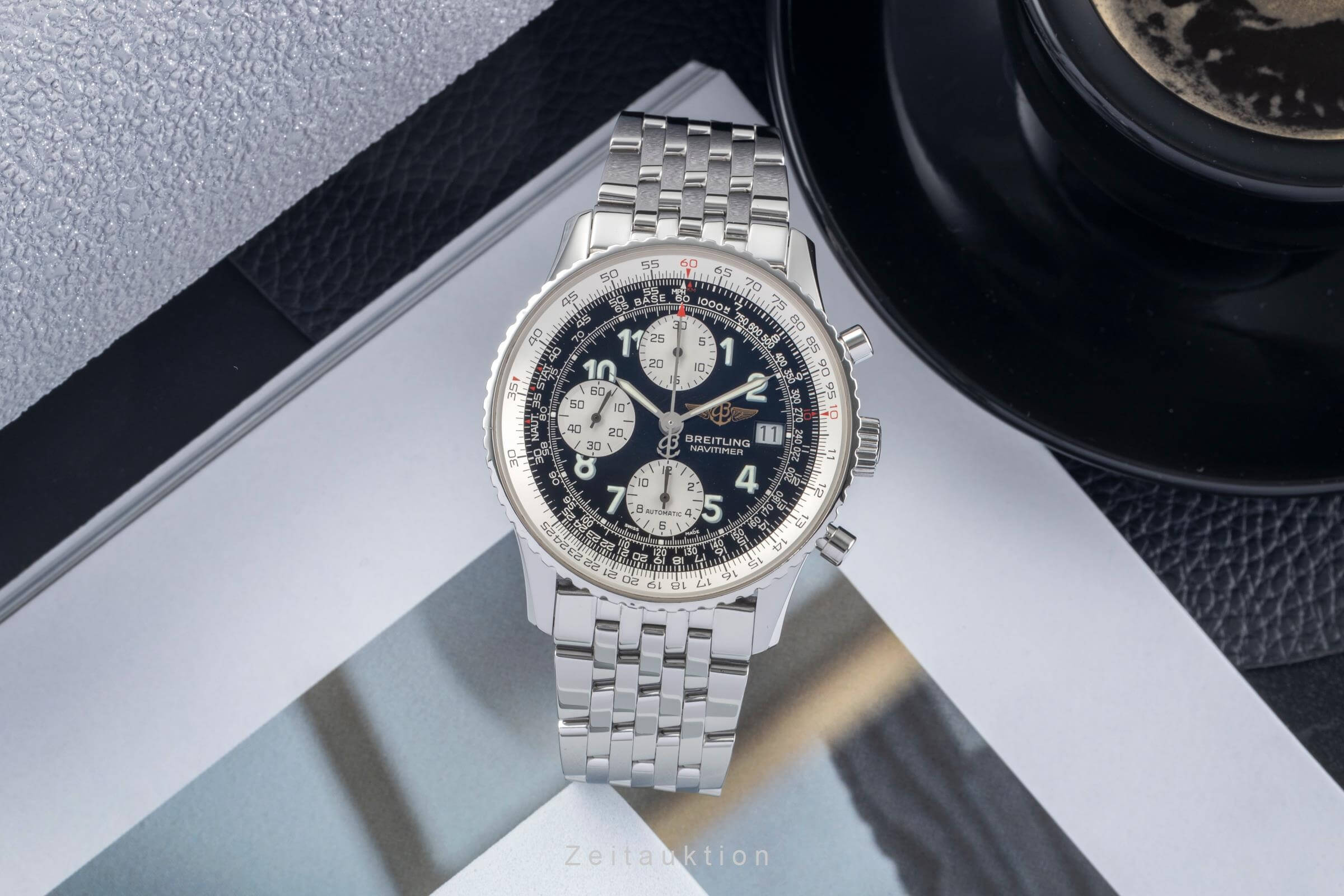 Breitling Navitimer cronografo acciaio automatismo orologio da uomo A1332212/B503 LP: 9400EUR  [2500781]