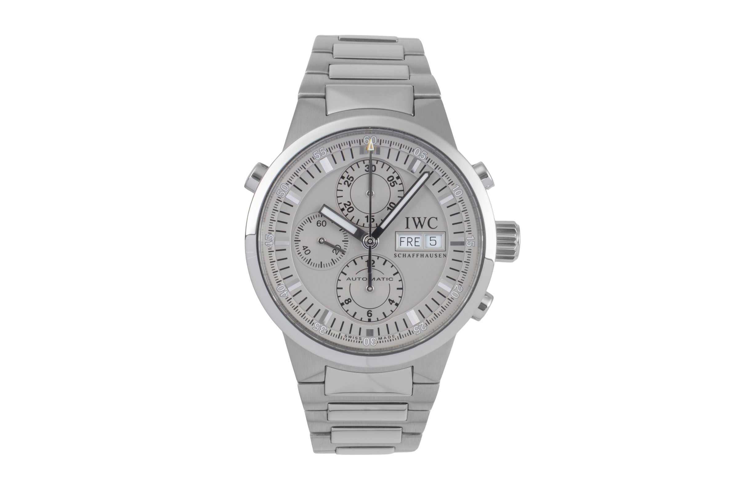IWC GST cronografo acciaio automatismo orologio da uomo IW371506  [2500791]