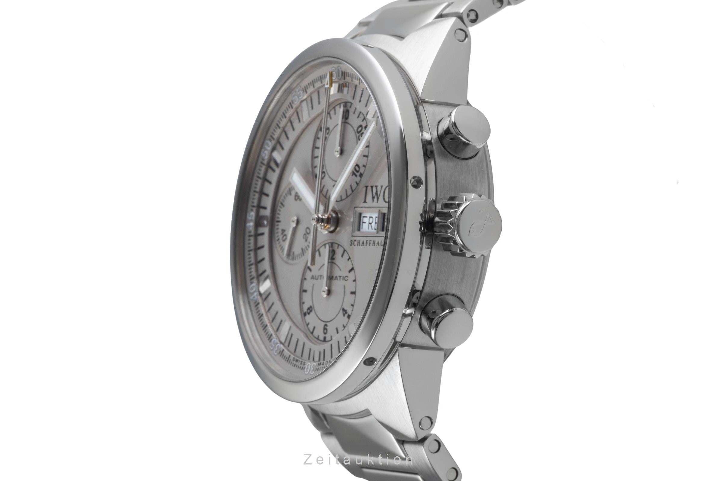 IWC GST Rattrapante Chronograph Edelstahl Automatik Herrenuhr Ref. IW371506 B&P [2500791]