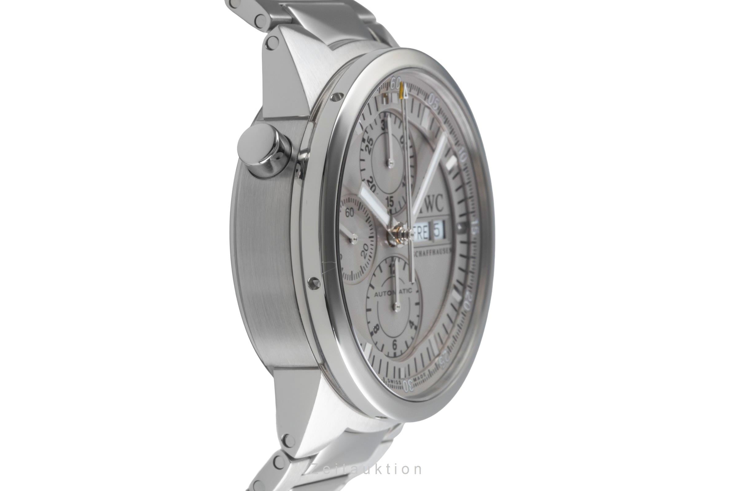 IWC GST Rattrapante Chronograph Edelstahl Automatik Herrenuhr Ref. IW371506 B&P [2500791]