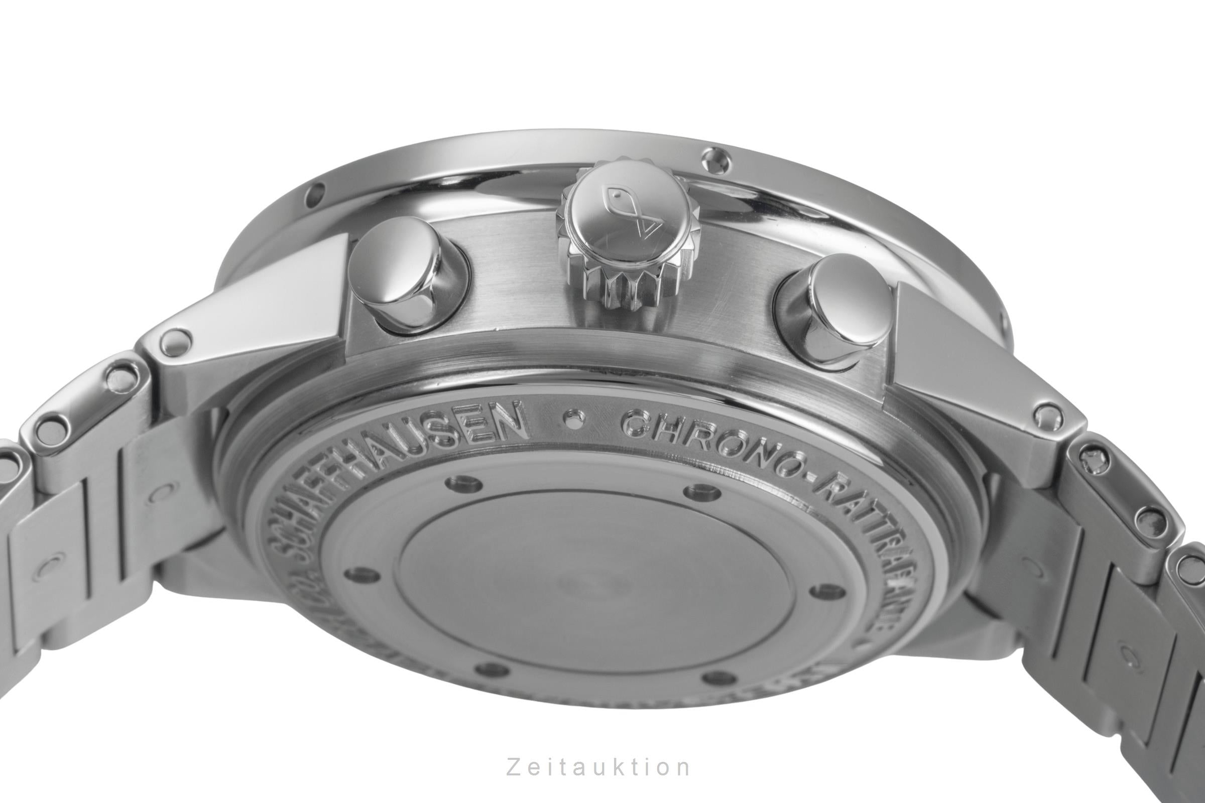 IWC GST Rattrapante Chronograph Edelstahl Automatik Herrenuhr Ref. IW371506 B&P [2500791]