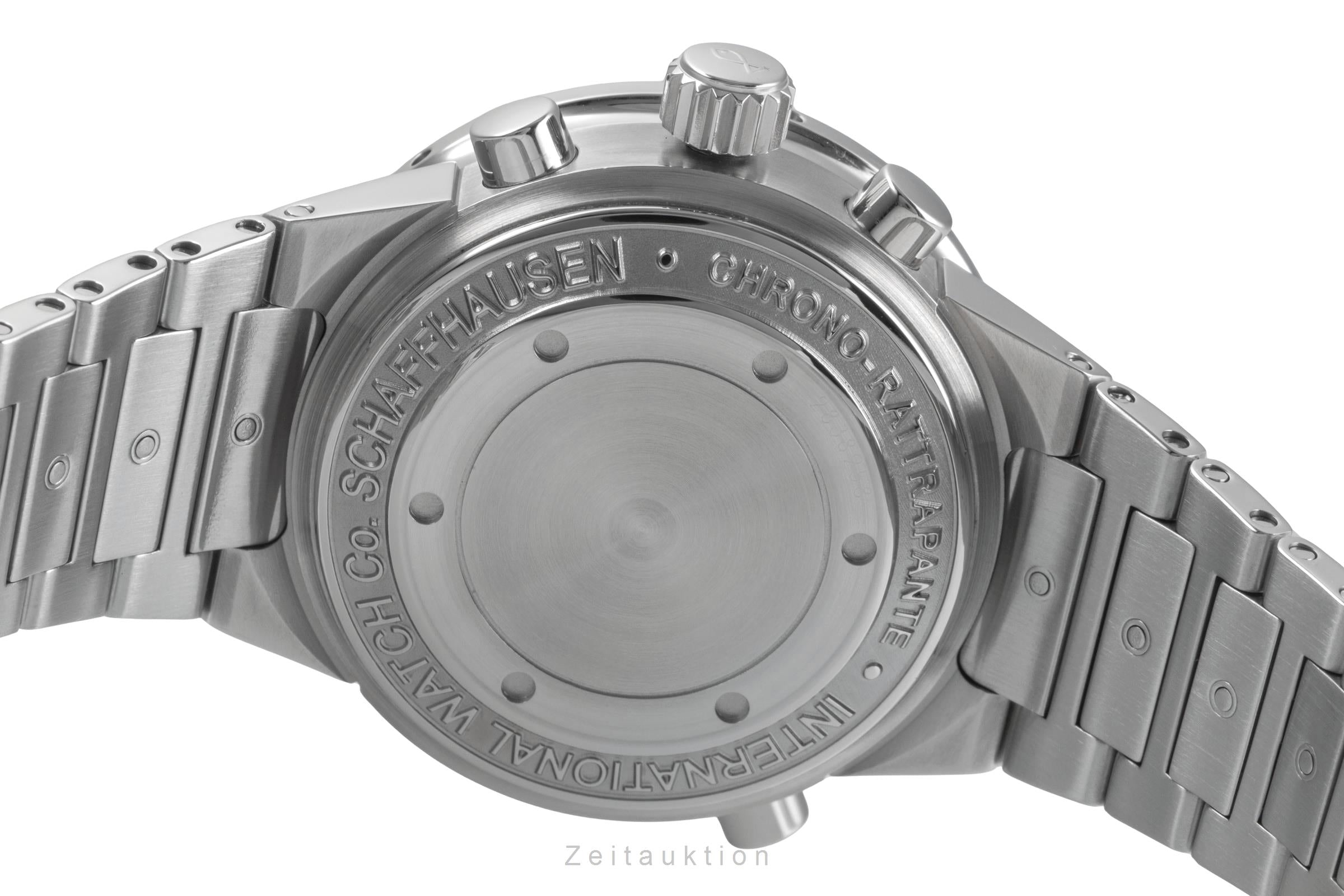 IWC GST Rattrapante Chronograph Edelstahl Automatik Herrenuhr Ref. IW371506 B&P [2500791]