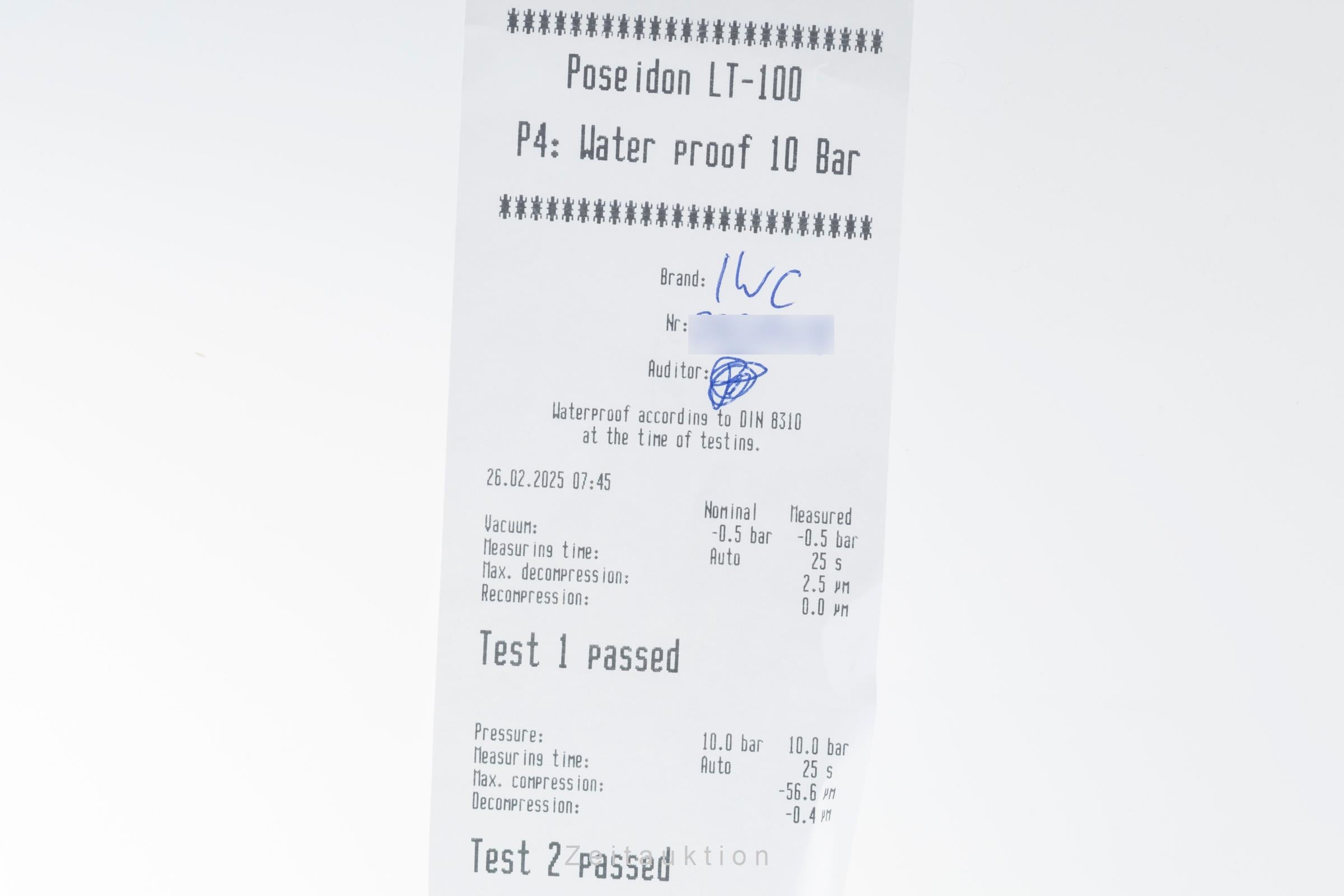 IWC GST Rattrapante Chronograph Edelstahl Automatik Herrenuhr Ref. IW371506 B&P [2500791]