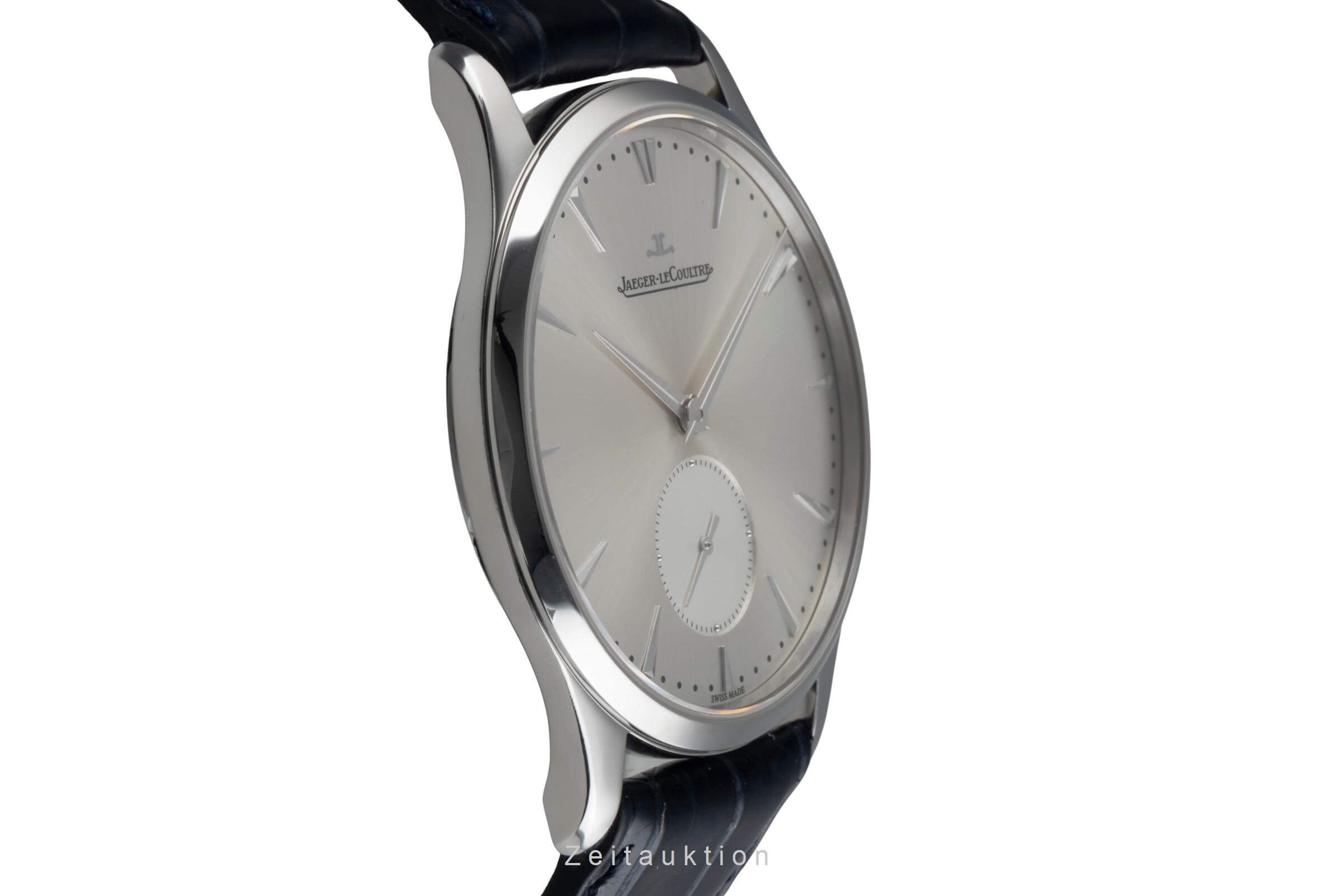 Jaeger LeCoultre Master Ultra Thin acier automatique montre pour hommes Q1358420  174.8.90.S LP: 10300EUR  [2500797]