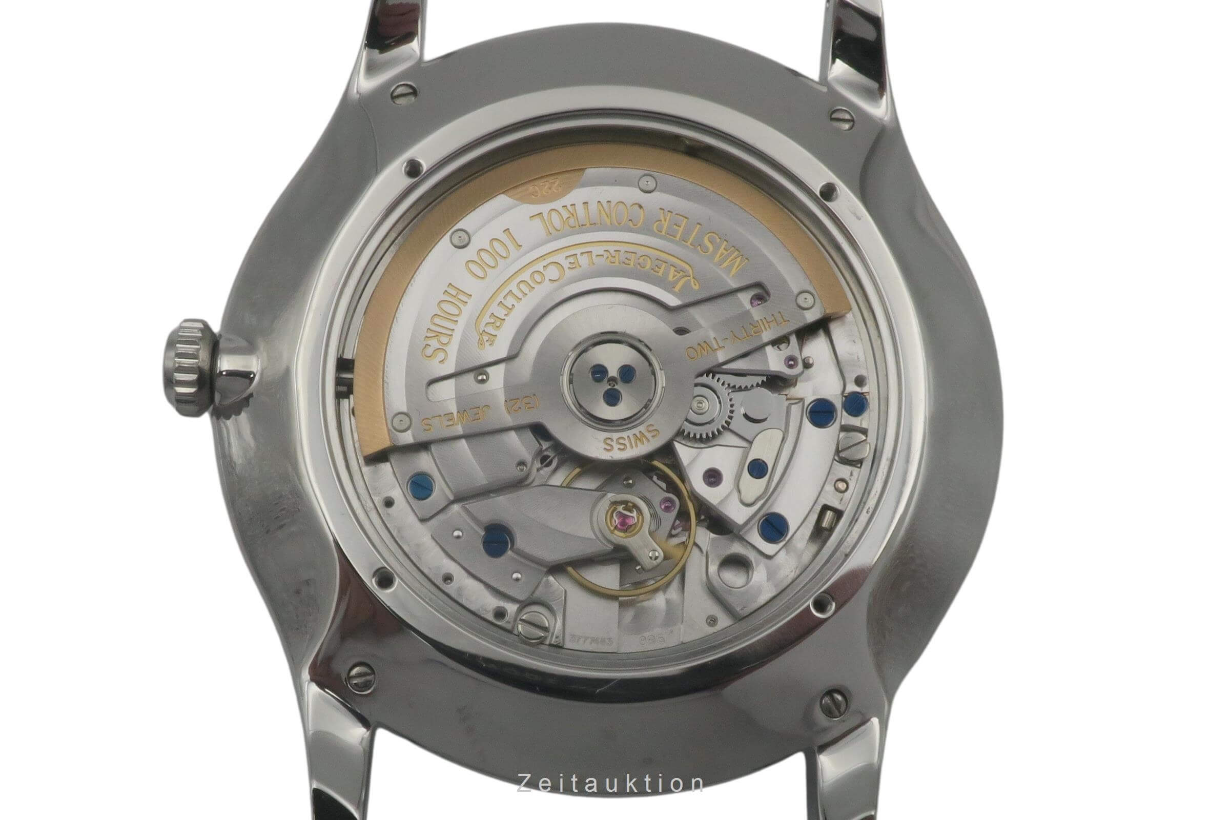 Jaeger LeCoultre Master Ultra Thin acier automatique montre pour hommes Q1358420  174.8.90.S LP: 10300EUR  [2500797]