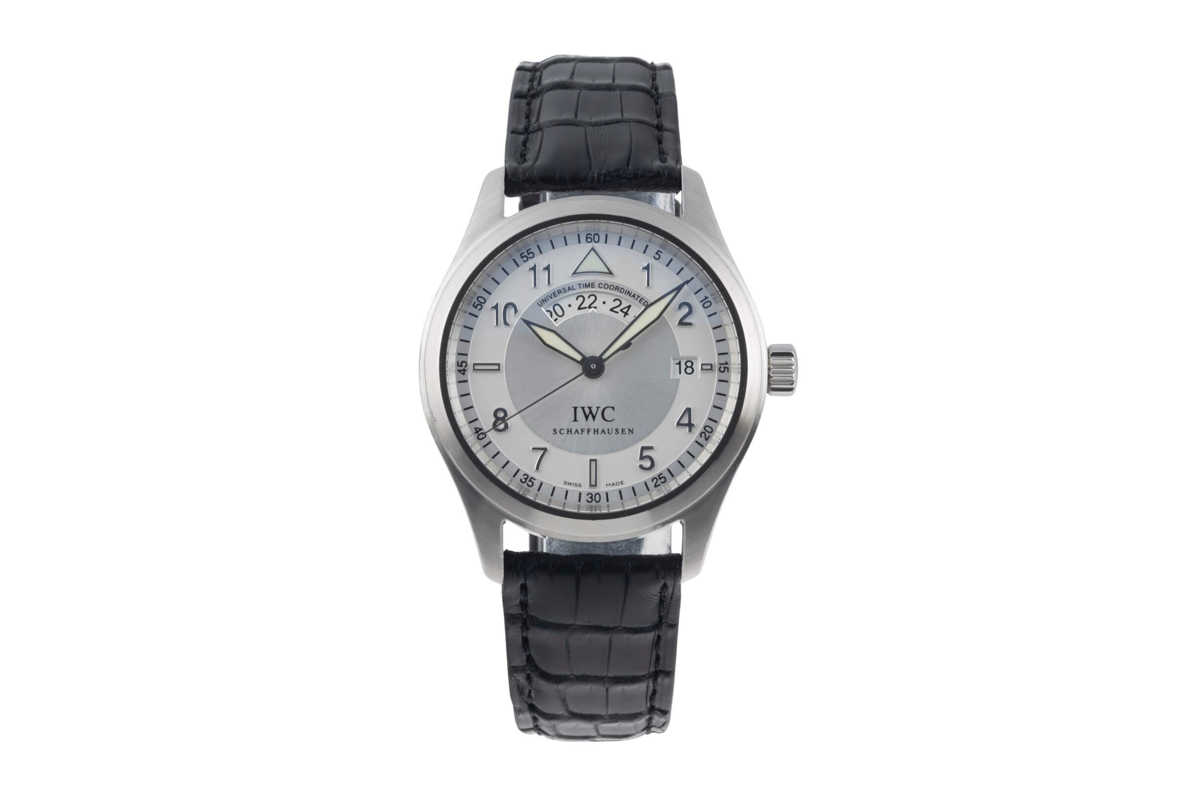 IWC Fliegeruhr acier automatique montre pour hommes IW325107 LP: 5500EUR  [2500799]