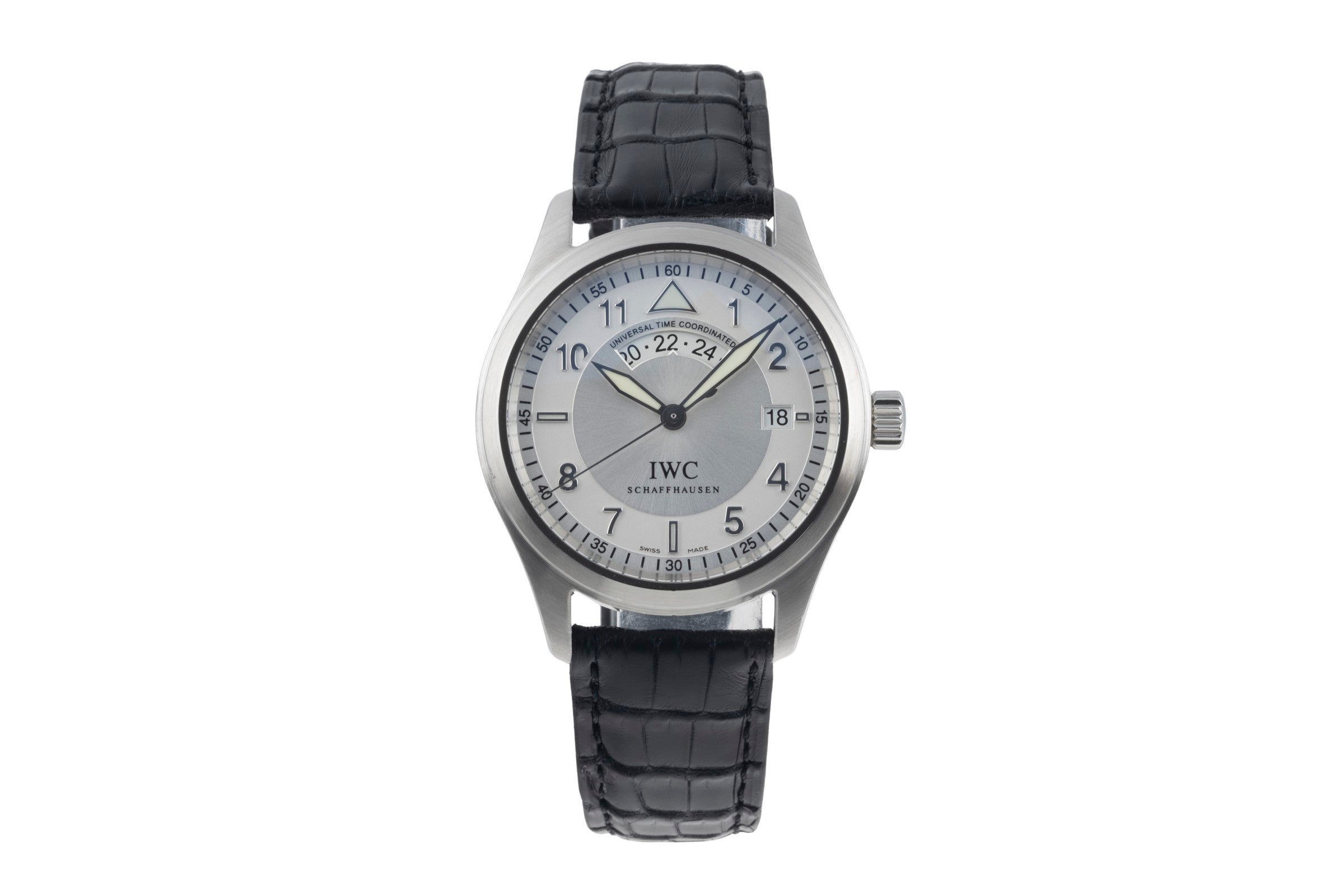 IWC Fliegeruhr acier automatique montre pour hommes IW325107 LP: 5500EUR  [2500799]