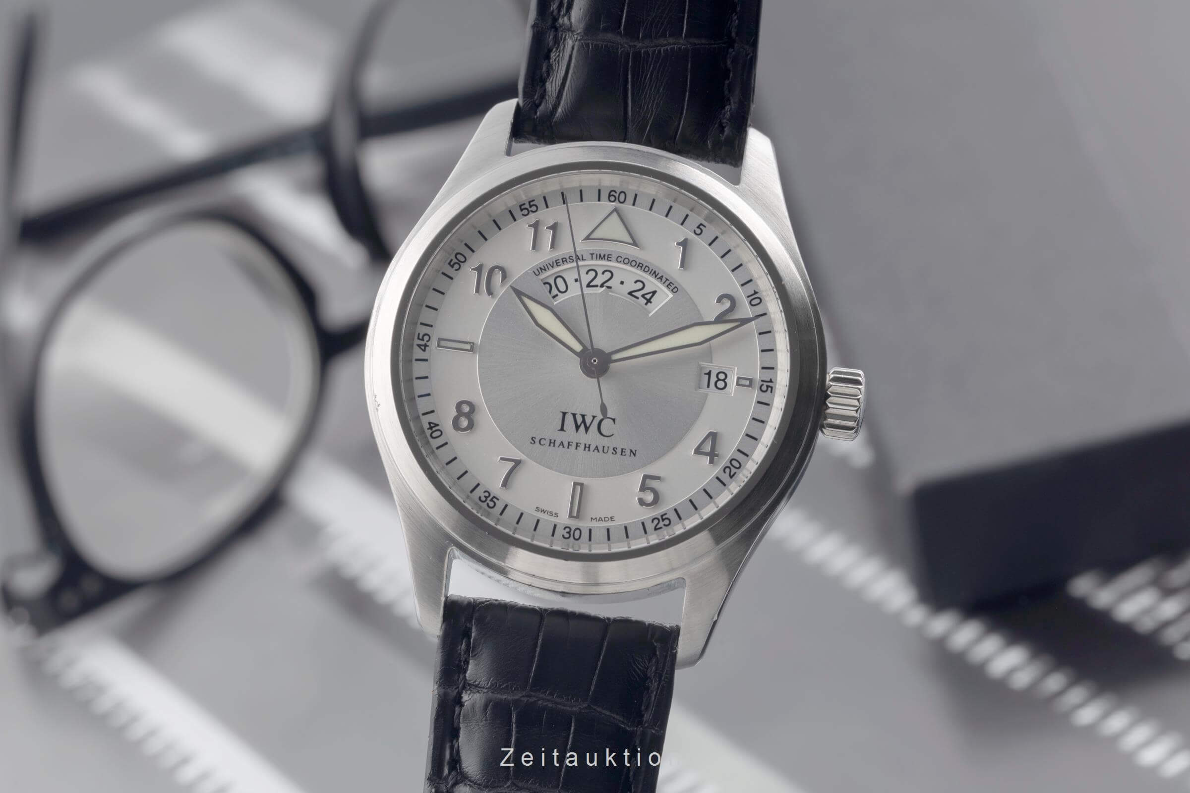 IWC Fliegeruhr acier automatique montre pour hommes IW325107 LP: 5500EUR  [2500799]