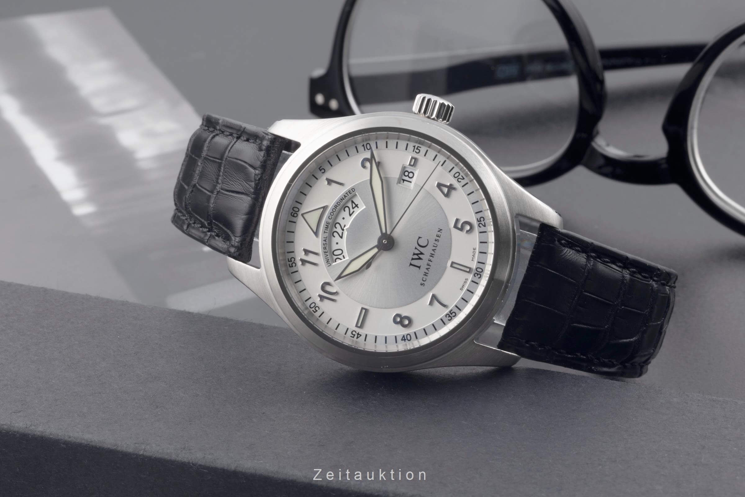 IWC Fliegeruhr acier automatique montre pour hommes IW325107 LP: 5500EUR  [2500799]