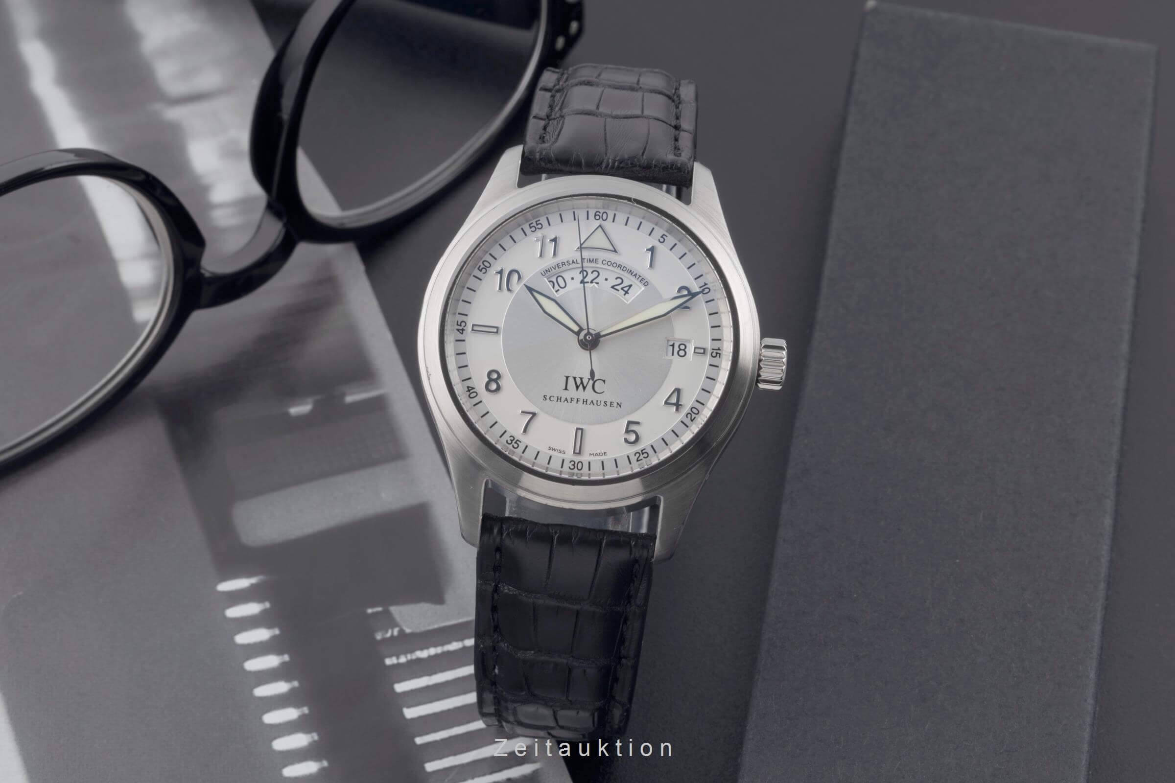 IWC Fliegeruhr acier automatique montre pour hommes IW325107 LP: 5500EUR  [2500799]