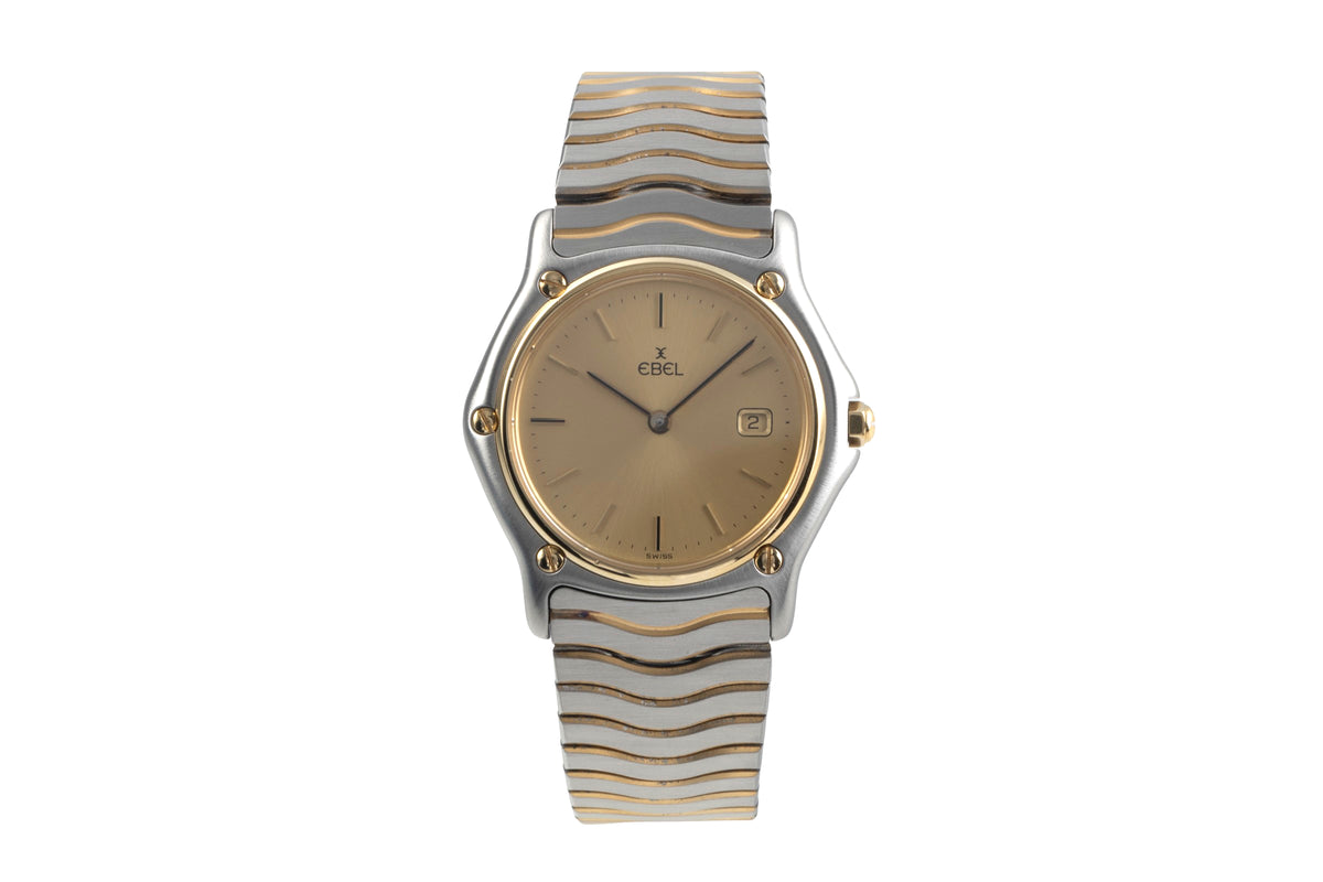 Classic Wave steel quartz watch [ ]