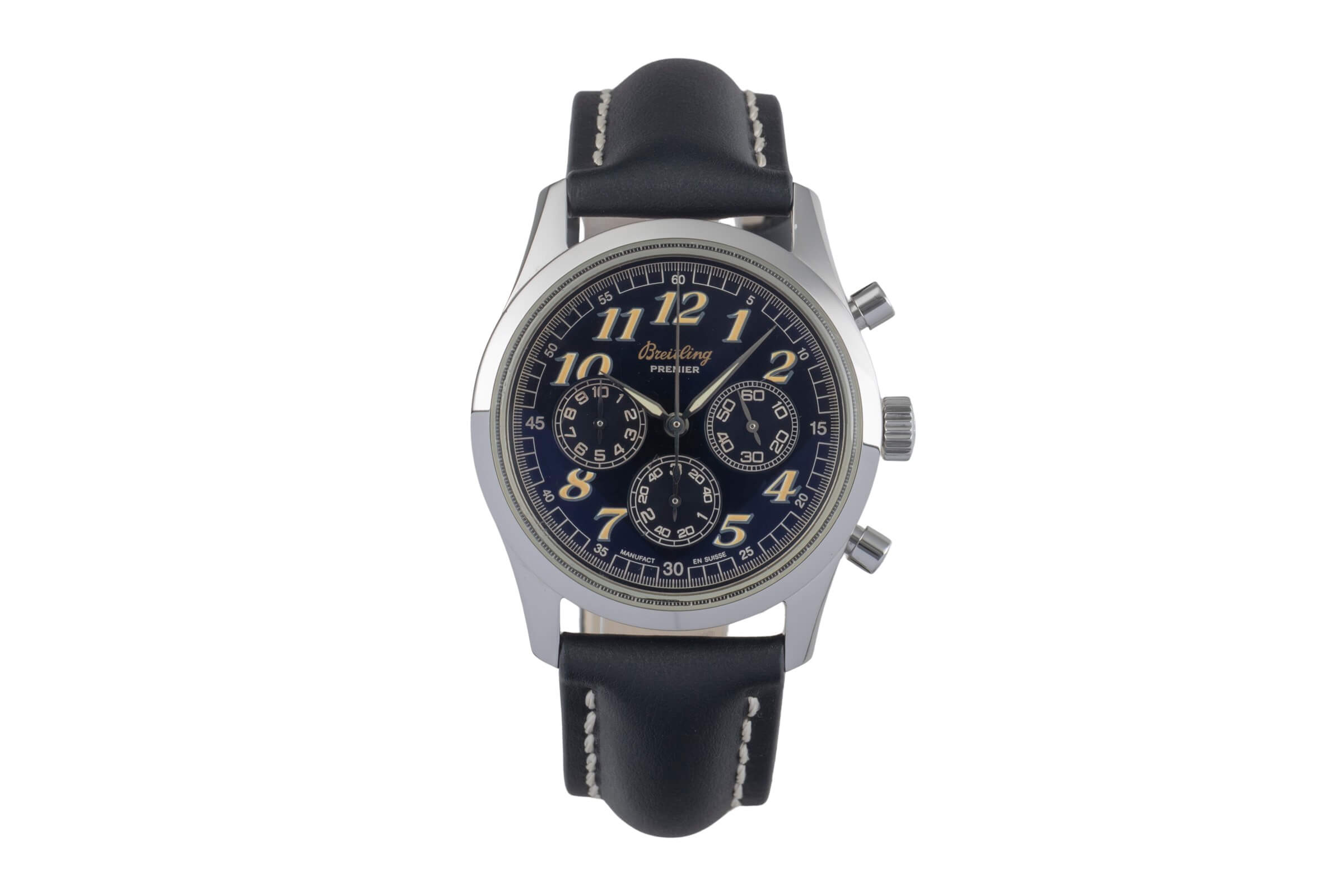 Breitling Premier cronografo acciaio automatismo orologio da uomo A40035  [2500816]