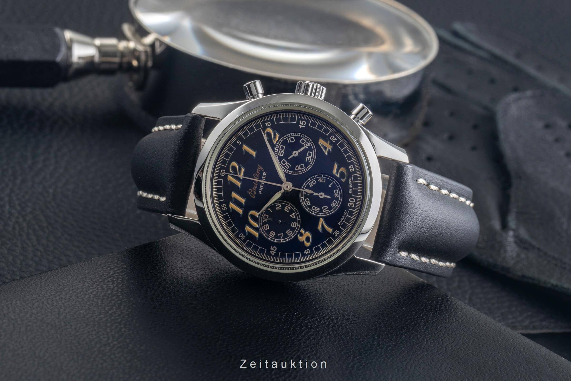 Breitling Premier cronografo acciaio automatismo orologio da uomo A40035  [2500816]