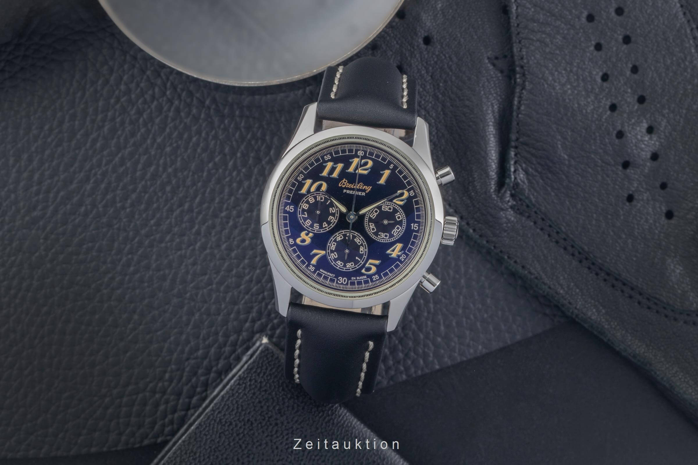 Breitling Premier cronografo acciaio automatismo orologio da uomo A40035  [2500816]