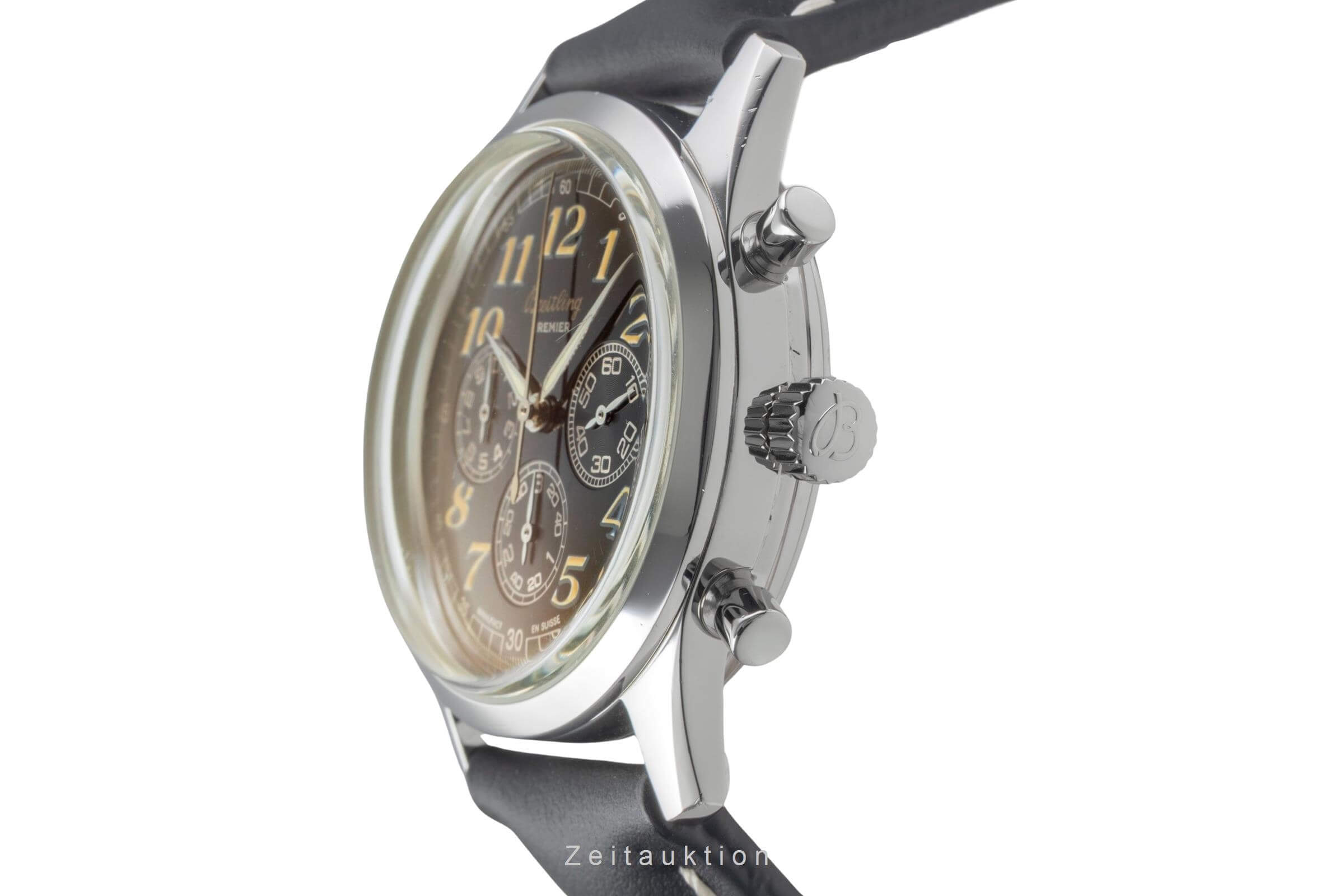 Breitling Premier cronografo acciaio automatismo orologio da uomo A40035  [2500816]