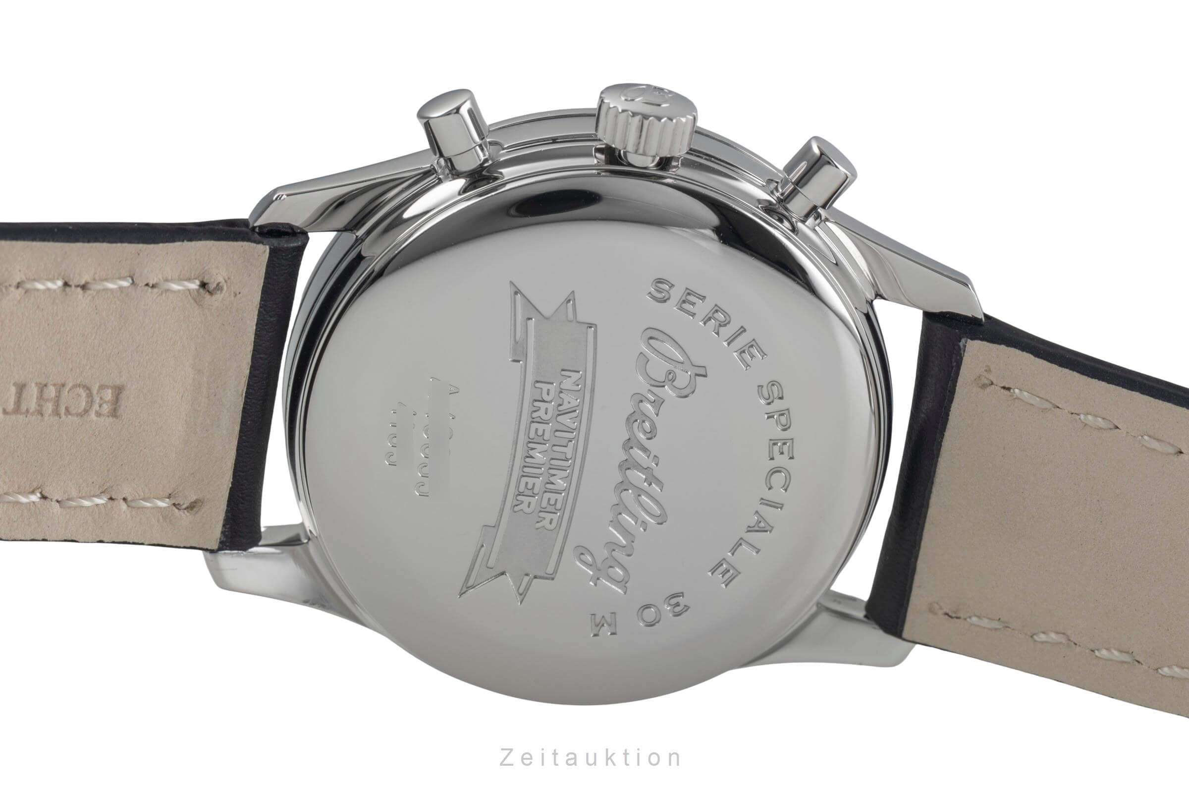 Breitling Premier cronografo acciaio automatismo orologio da uomo A40035  [2500816]