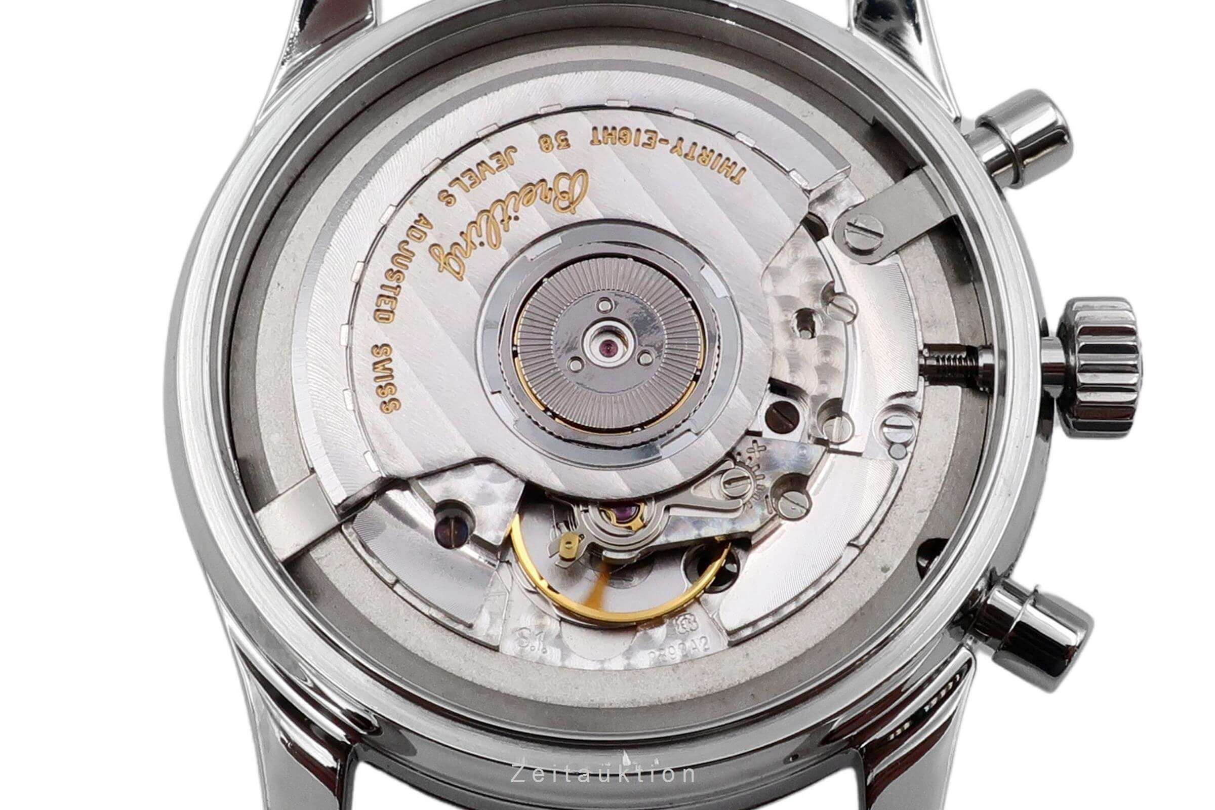 Breitling Premier cronografo acciaio automatismo orologio da uomo A40035  [2500816]