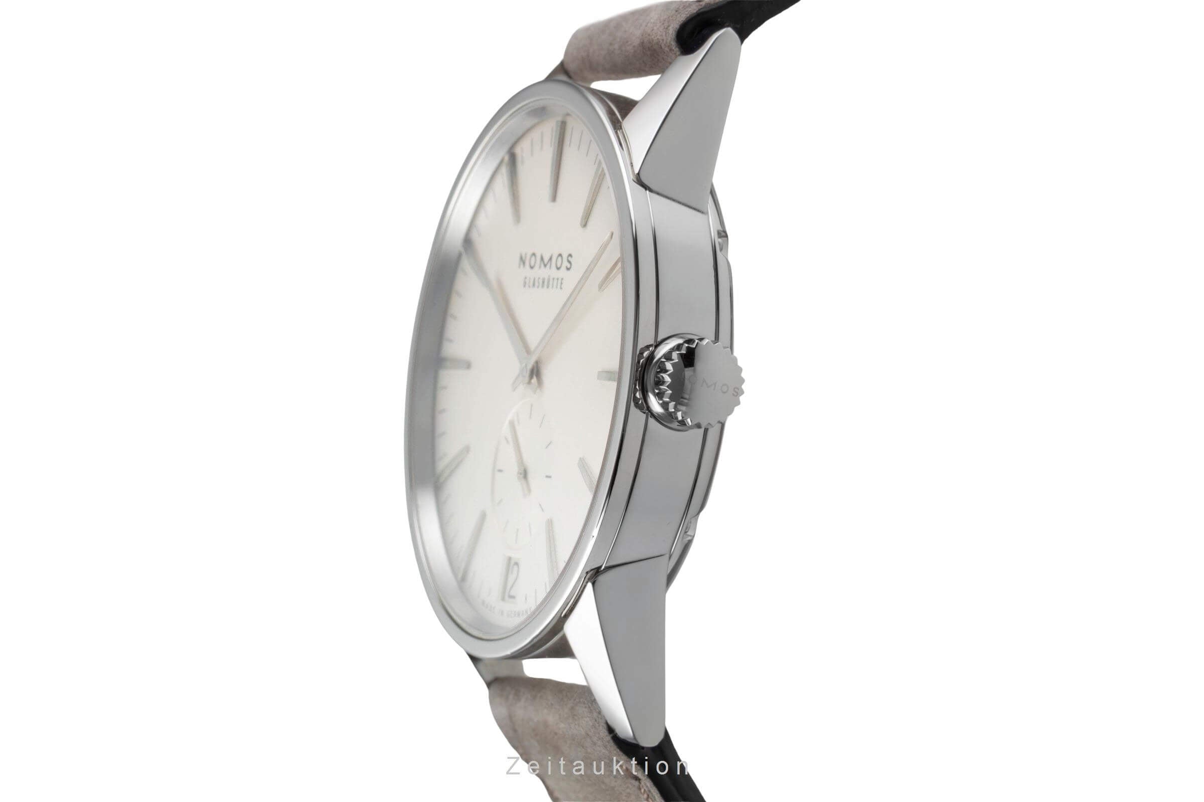 Nomos Zürich Automatik Datum Edelstahl Herrenuhr Ref. 802 Box & Papiere 2016 [2500822]