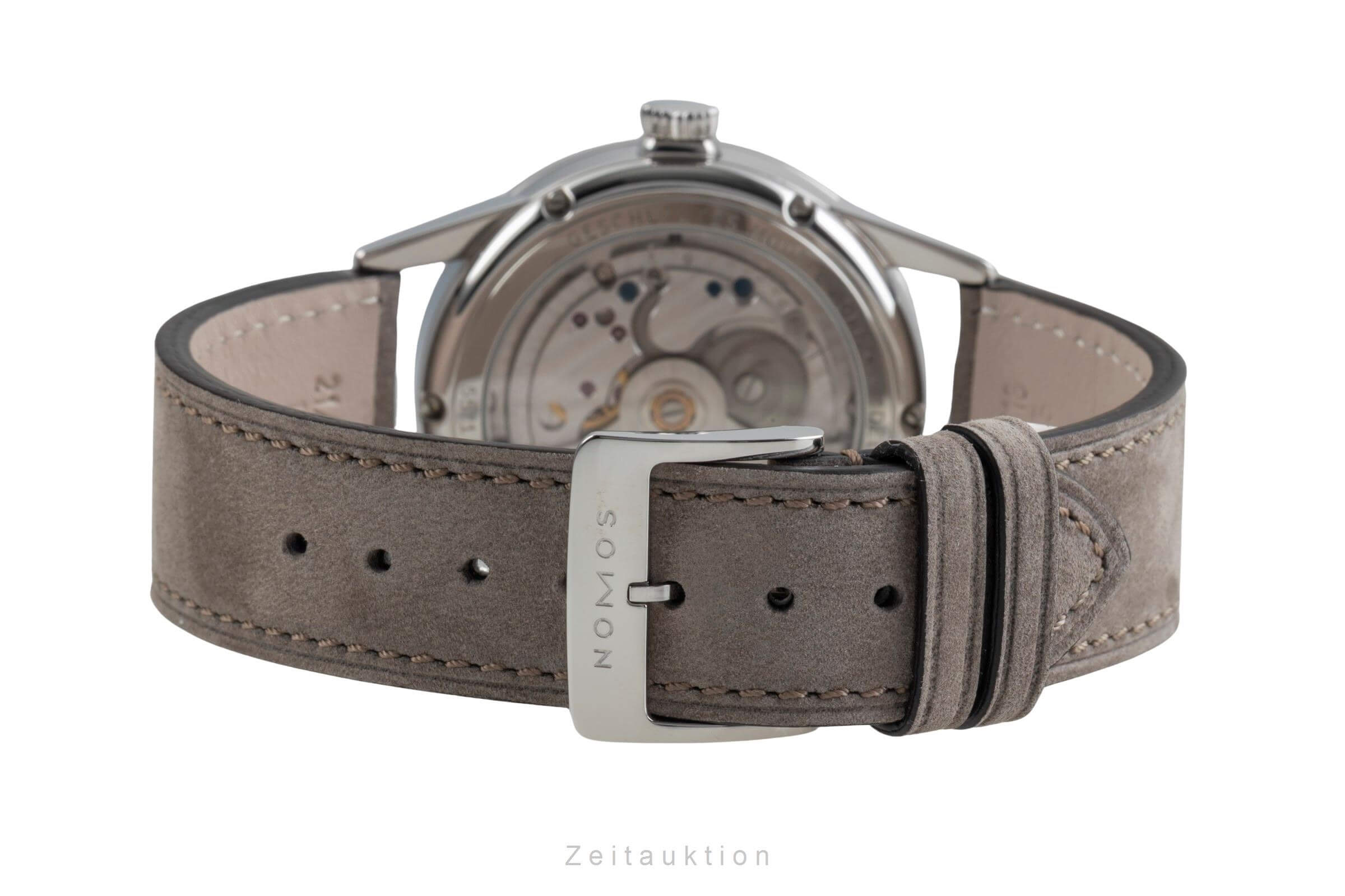 Nomos Zürich Automatik Datum Edelstahl Herrenuhr Ref. 802 Box & Papiere 2016 [2500822]