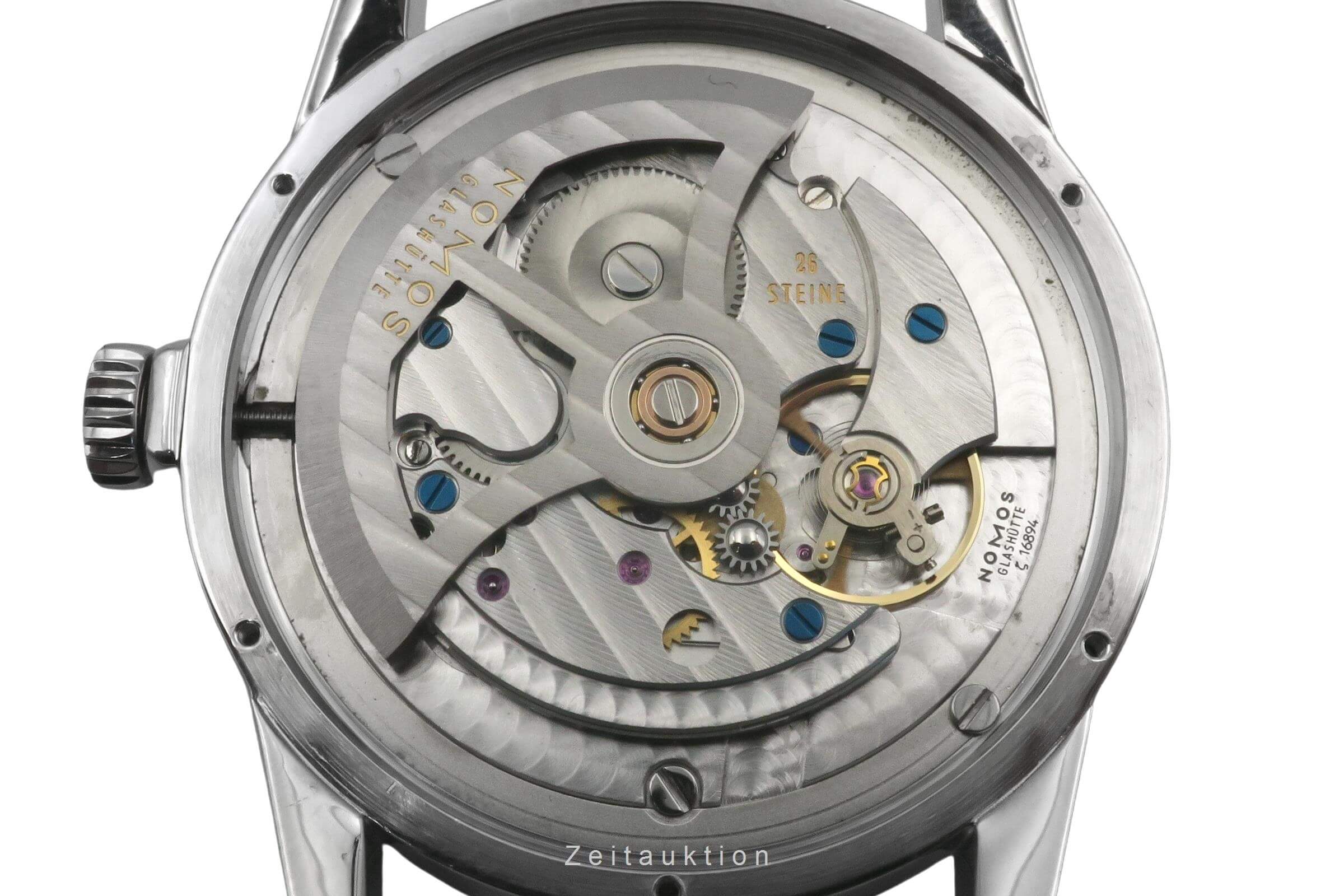 Nomos Zürich Automatik Datum Edelstahl Herrenuhr Ref. 802 Box & Papiere 2016 [2500822]