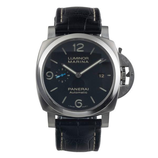 Panerai Luminor Marina acero automático reloj para caballeros PAM01312 LP: 8900EUR  [2500832]