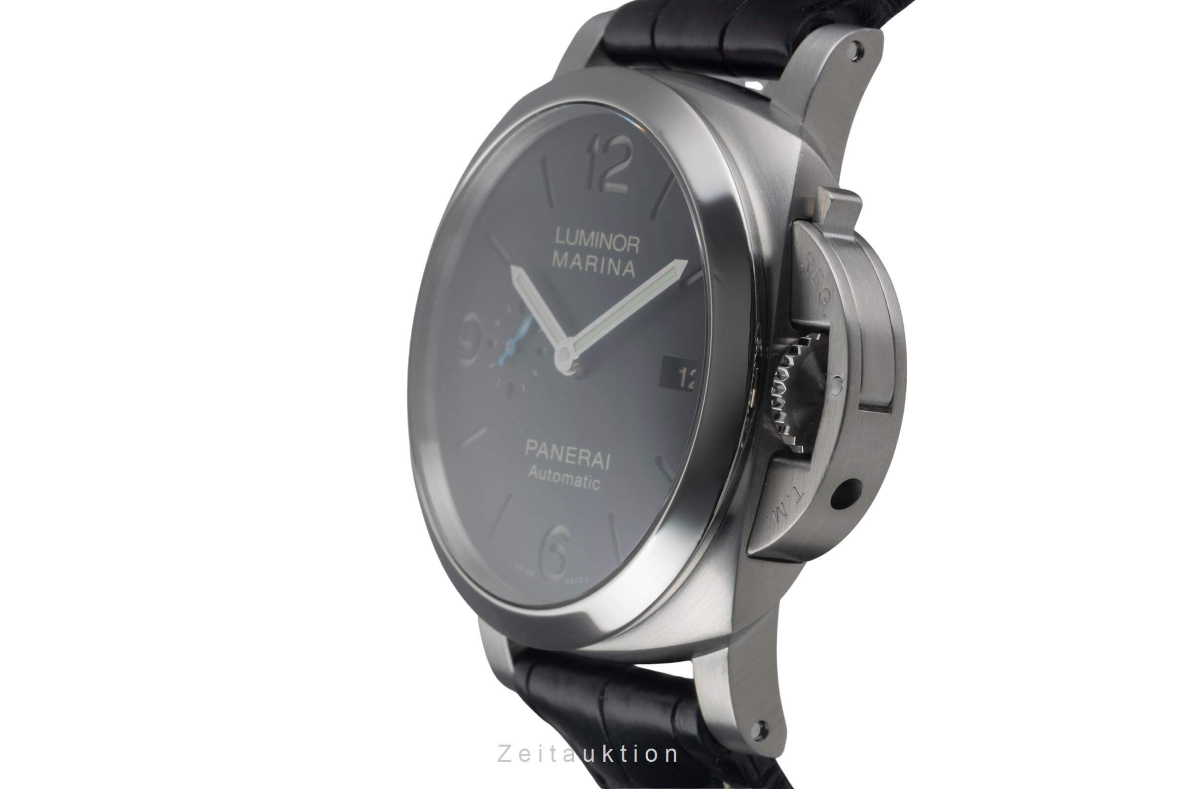 Panerai Luminor Marina acero automático reloj para caballeros PAM01312 LP: 8900EUR  [2500832]