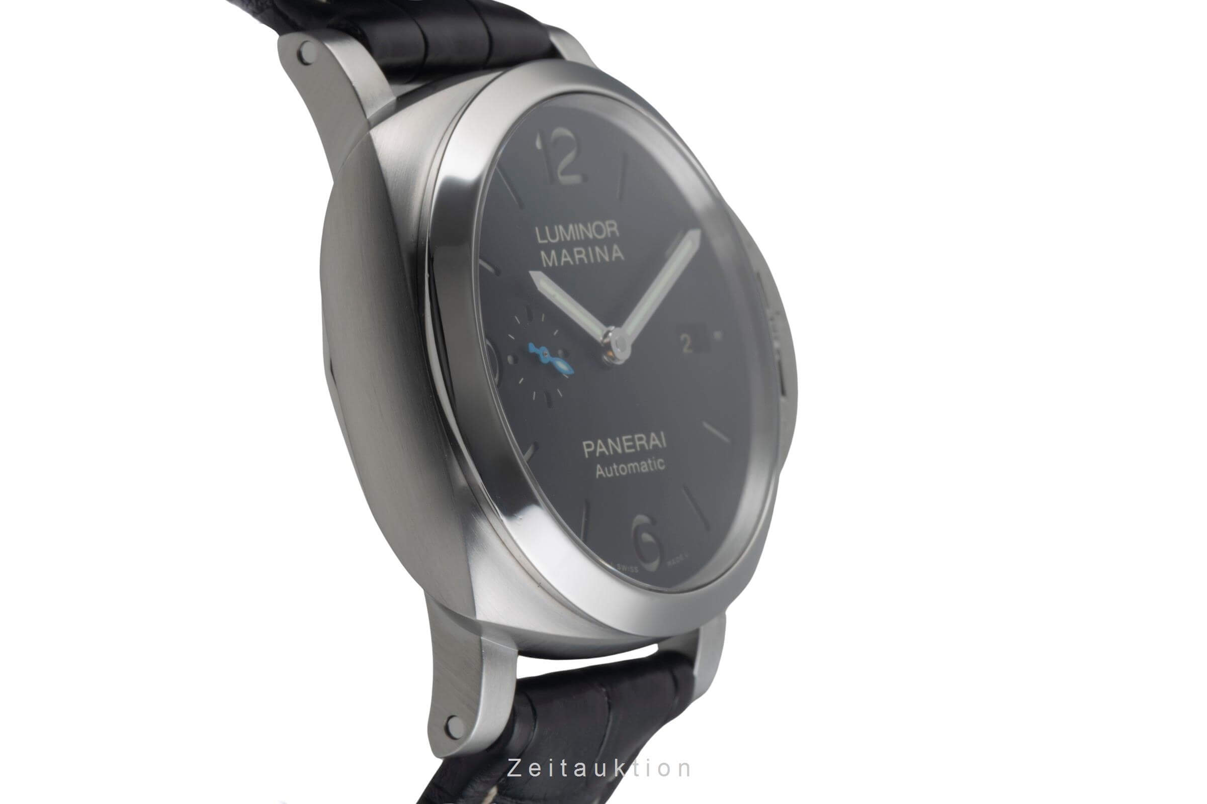 Panerai Luminor Marina acero automático reloj para caballeros PAM01312 LP: 8900EUR  [2500832]