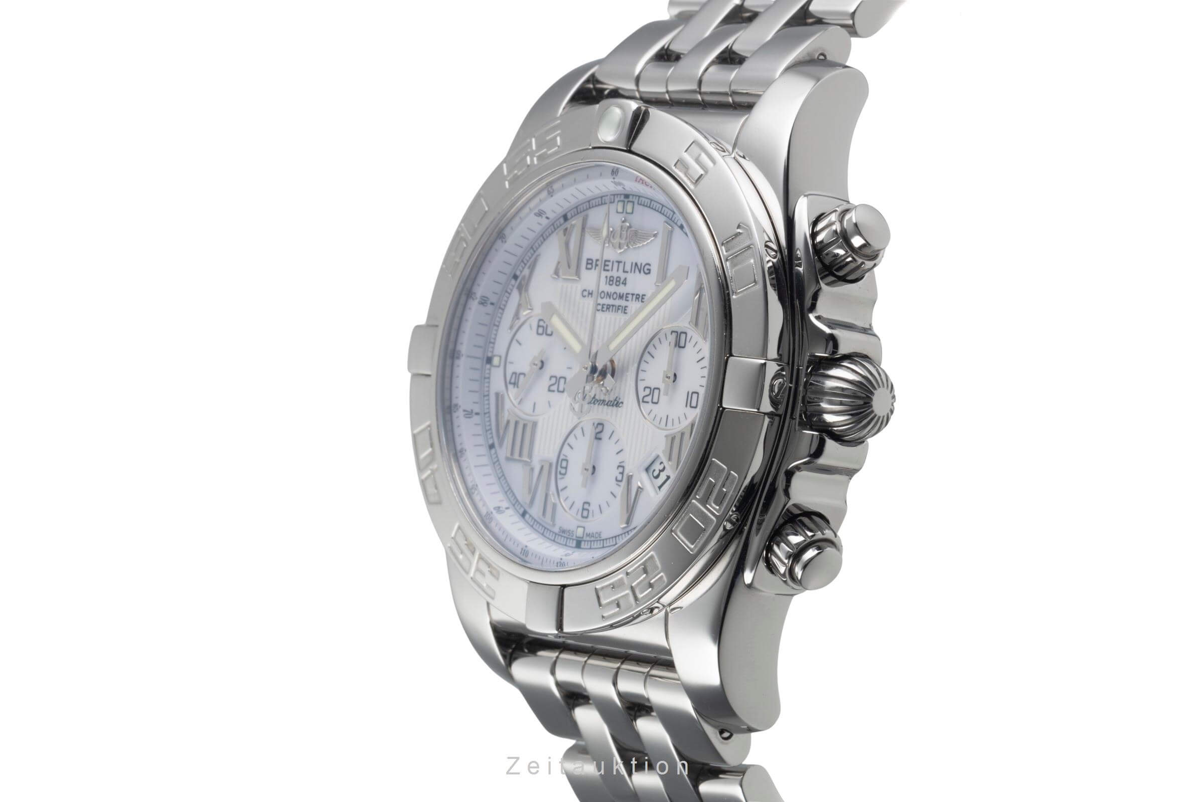 Breitling Chronomat cronografo acciaio automatismo orologio da uomo AB0110  [2500834]