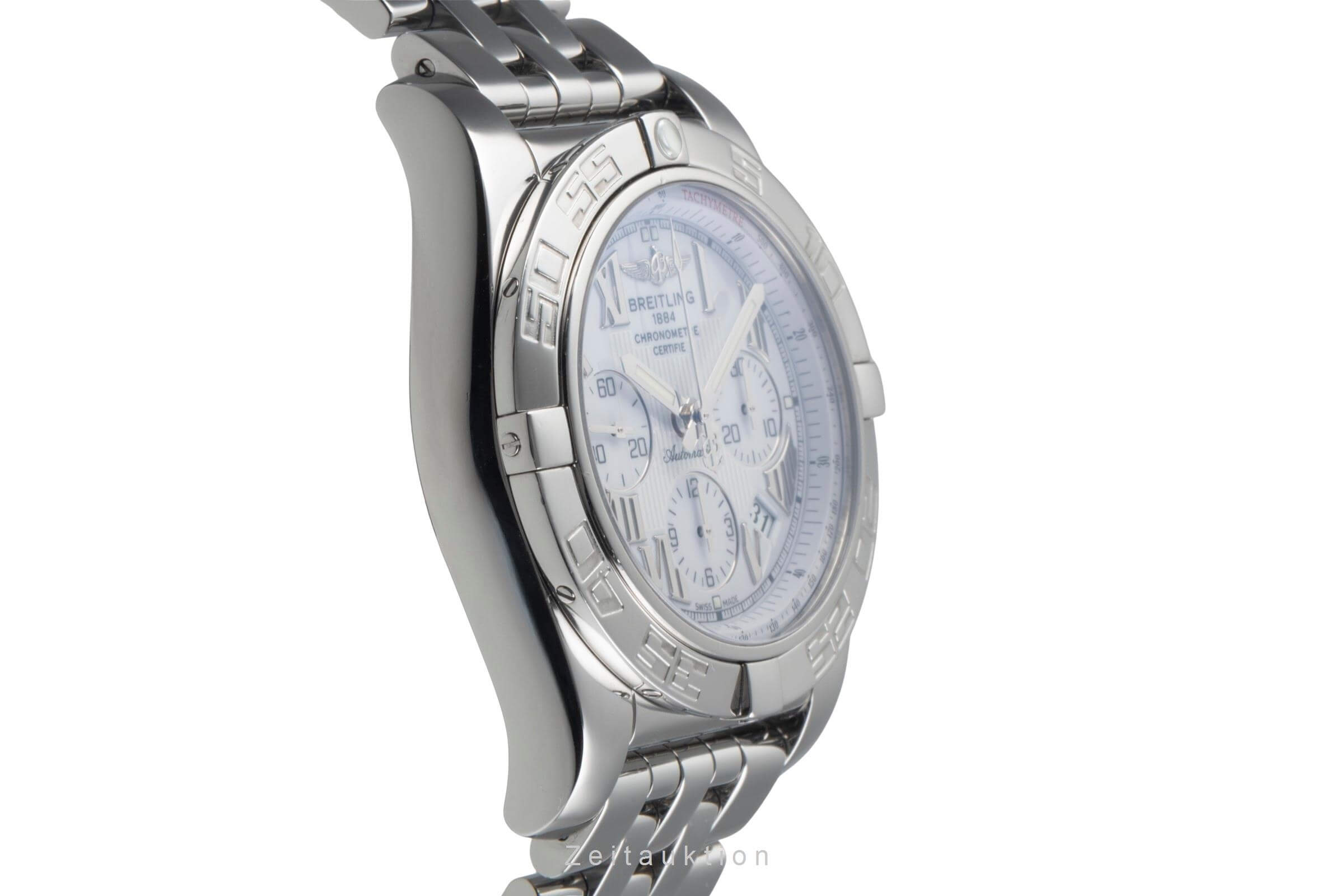 Breitling Chronomat cronografo acciaio automatismo orologio da uomo AB0110  [2500834]