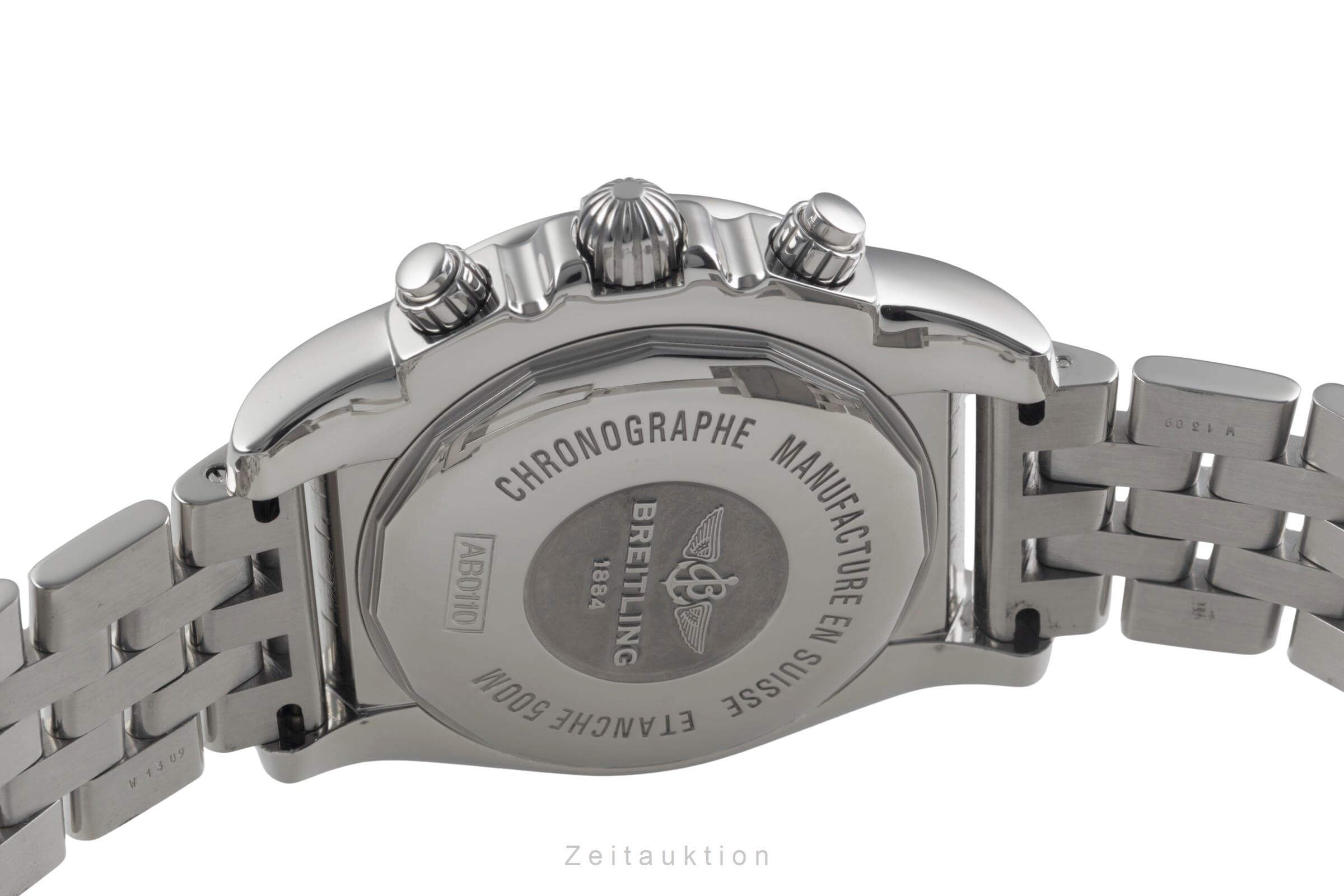 Breitling Chronomat cronografo acciaio automatismo orologio da uomo AB0110  [2500834]