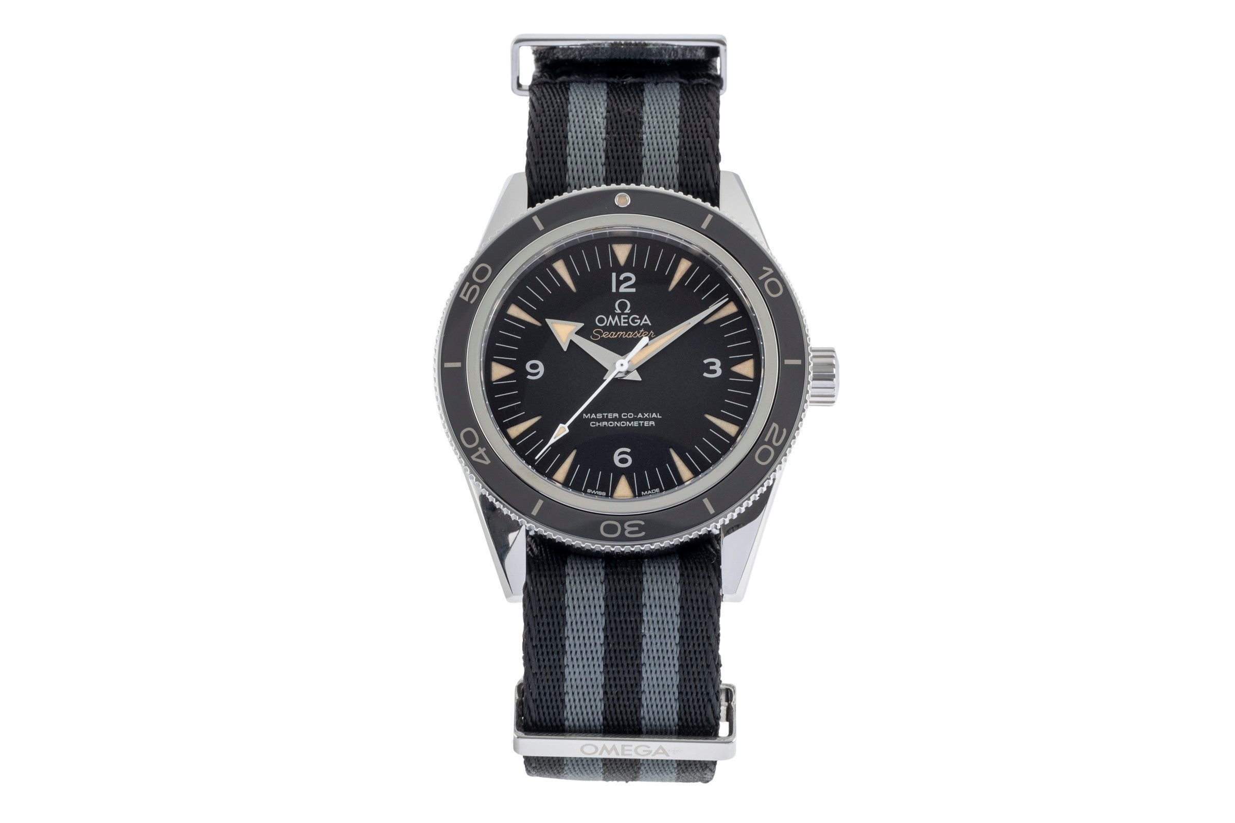 Omega Seamaster steel automatic men's watch 233.30.41.21.01.001 LP: 6700EUR  [2500835]